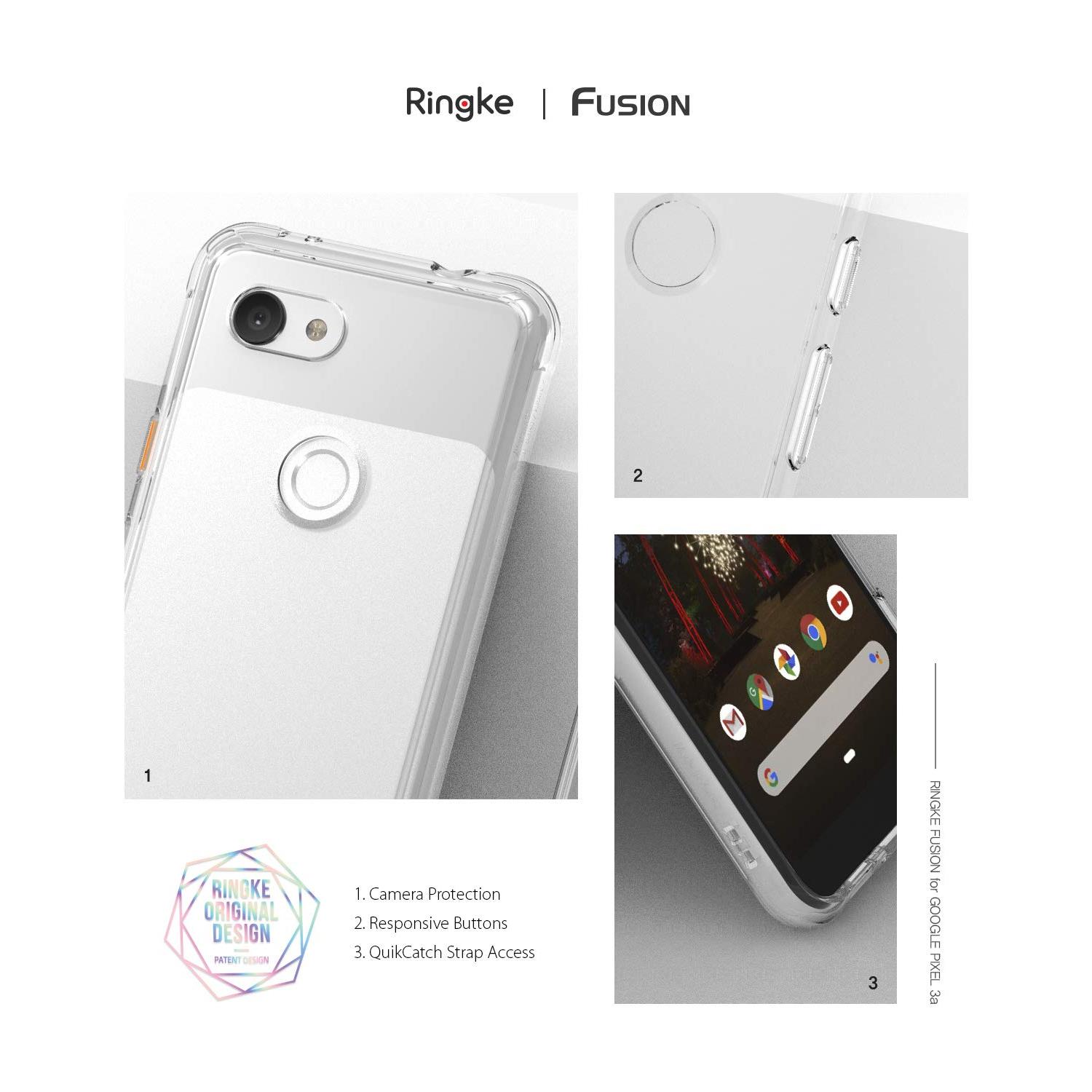 Fusion Case Google Pixel 3a Clear