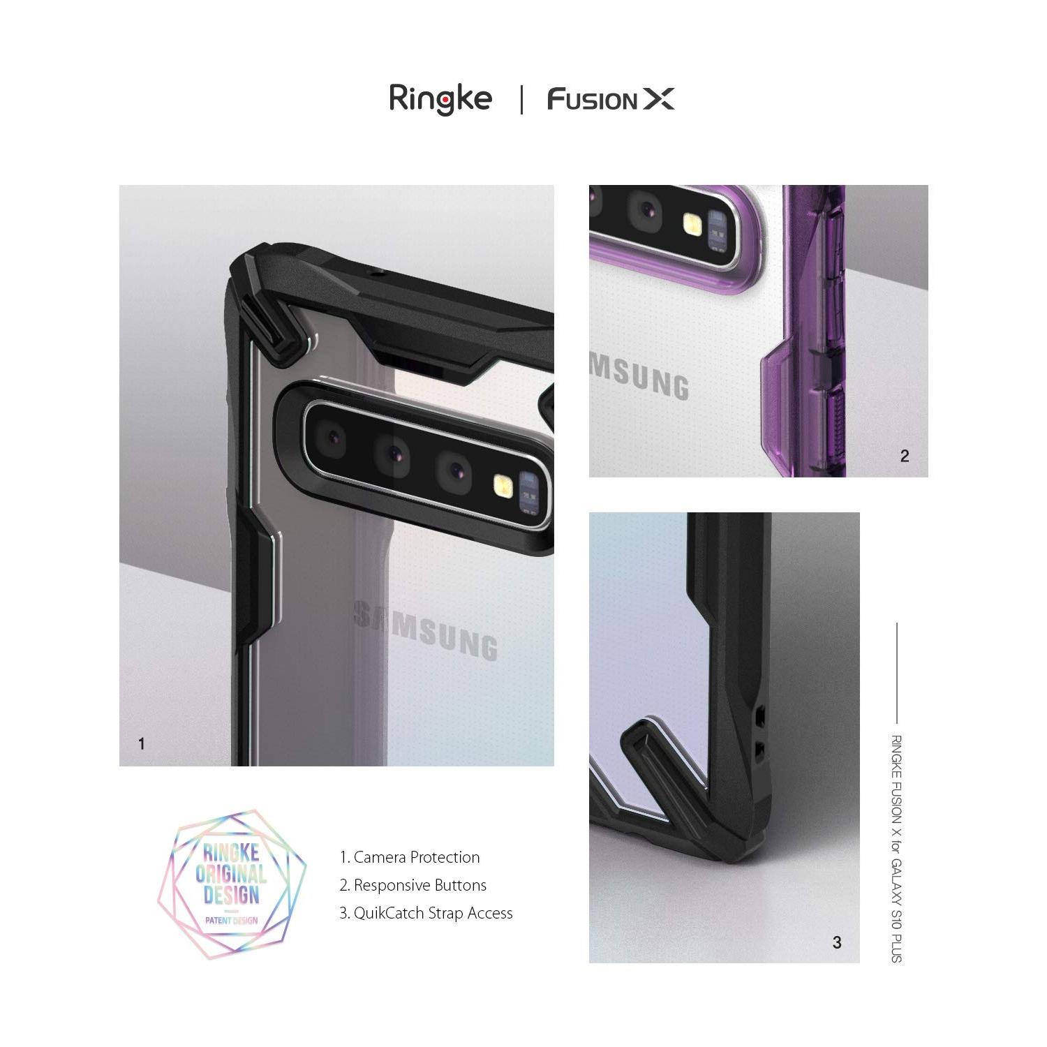 Fusion X Case Galaxy S10 Plus Black