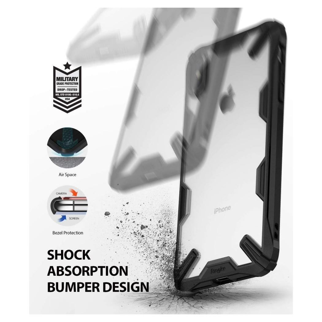 Fusion X Case iPhone X/XS Black