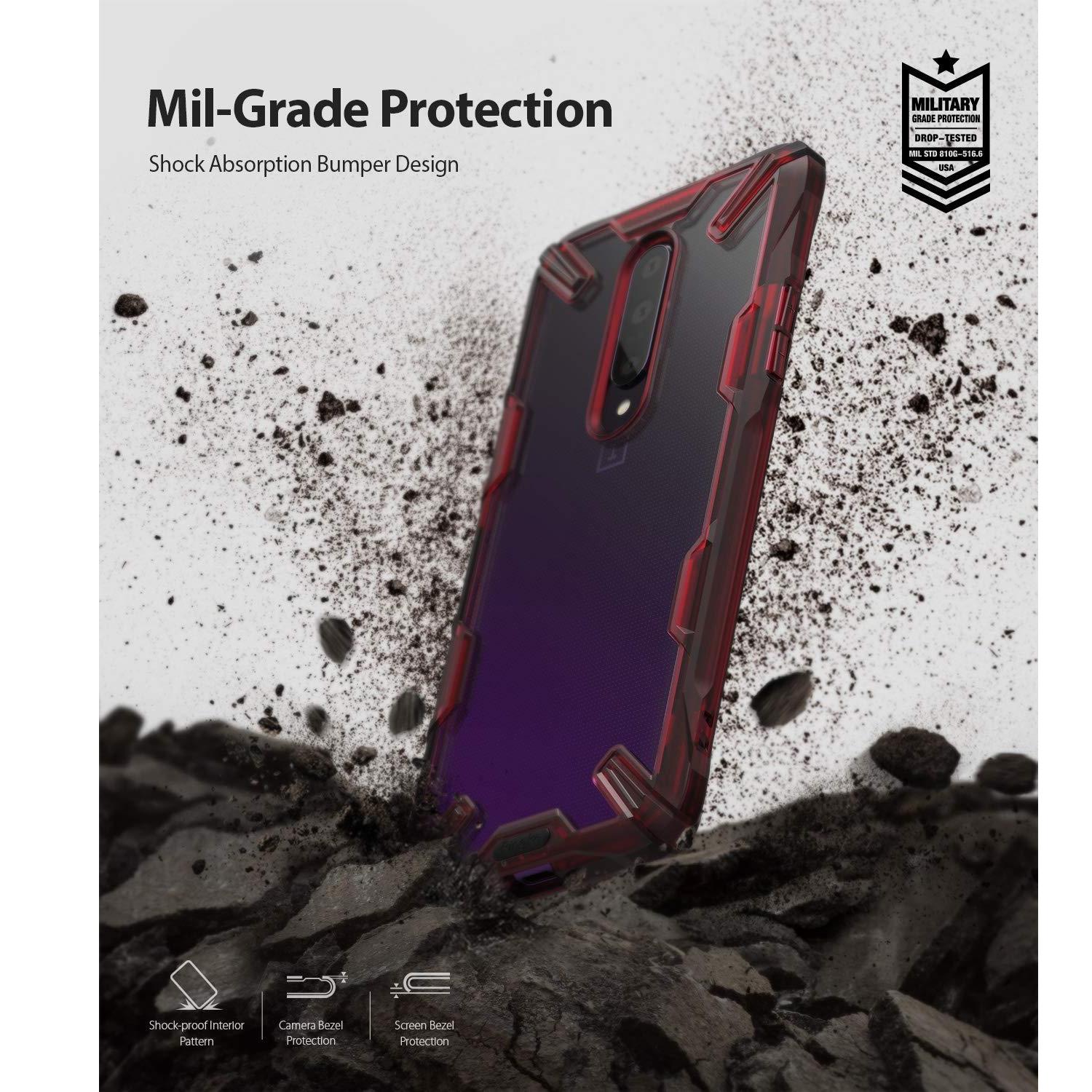 Fusion X Case OnePlus 7 Pro Ruby Red