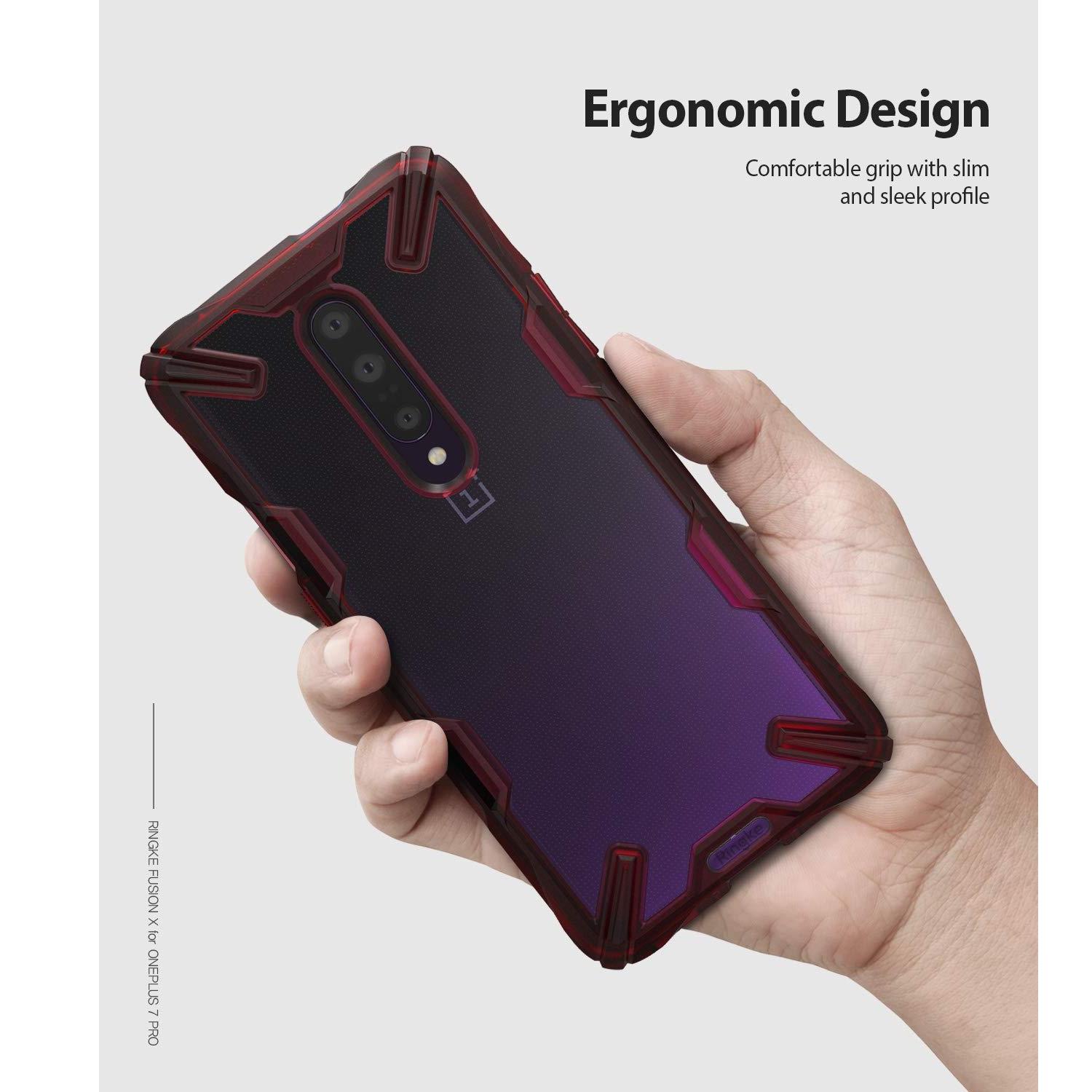 Fusion X Case OnePlus 7 Pro Ruby Red