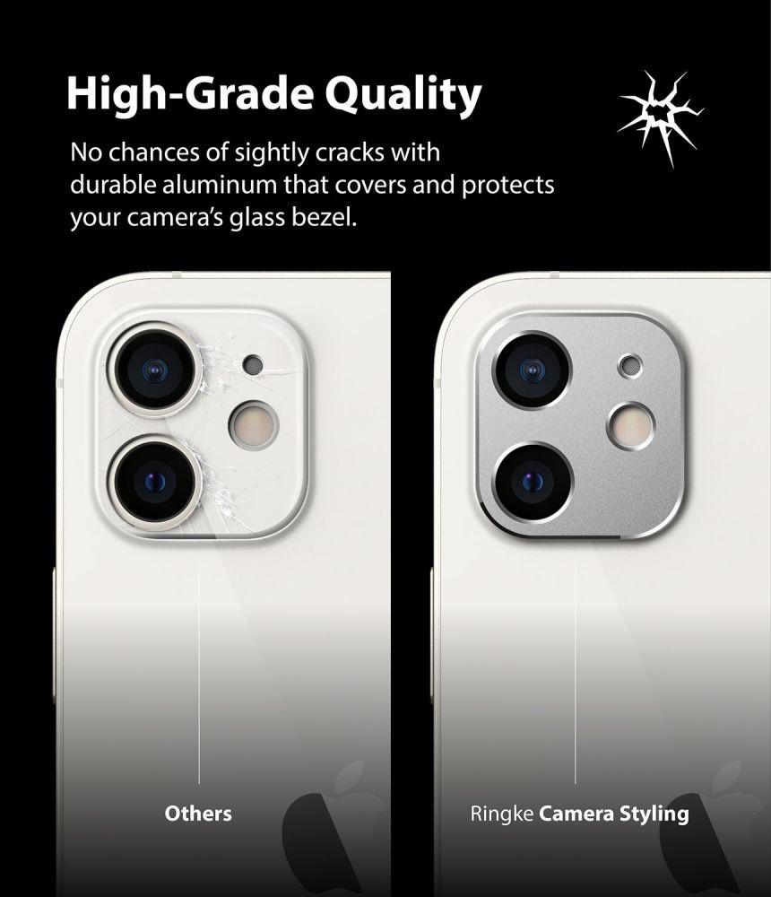 Camera Styling iPhone 12 Mini Silver