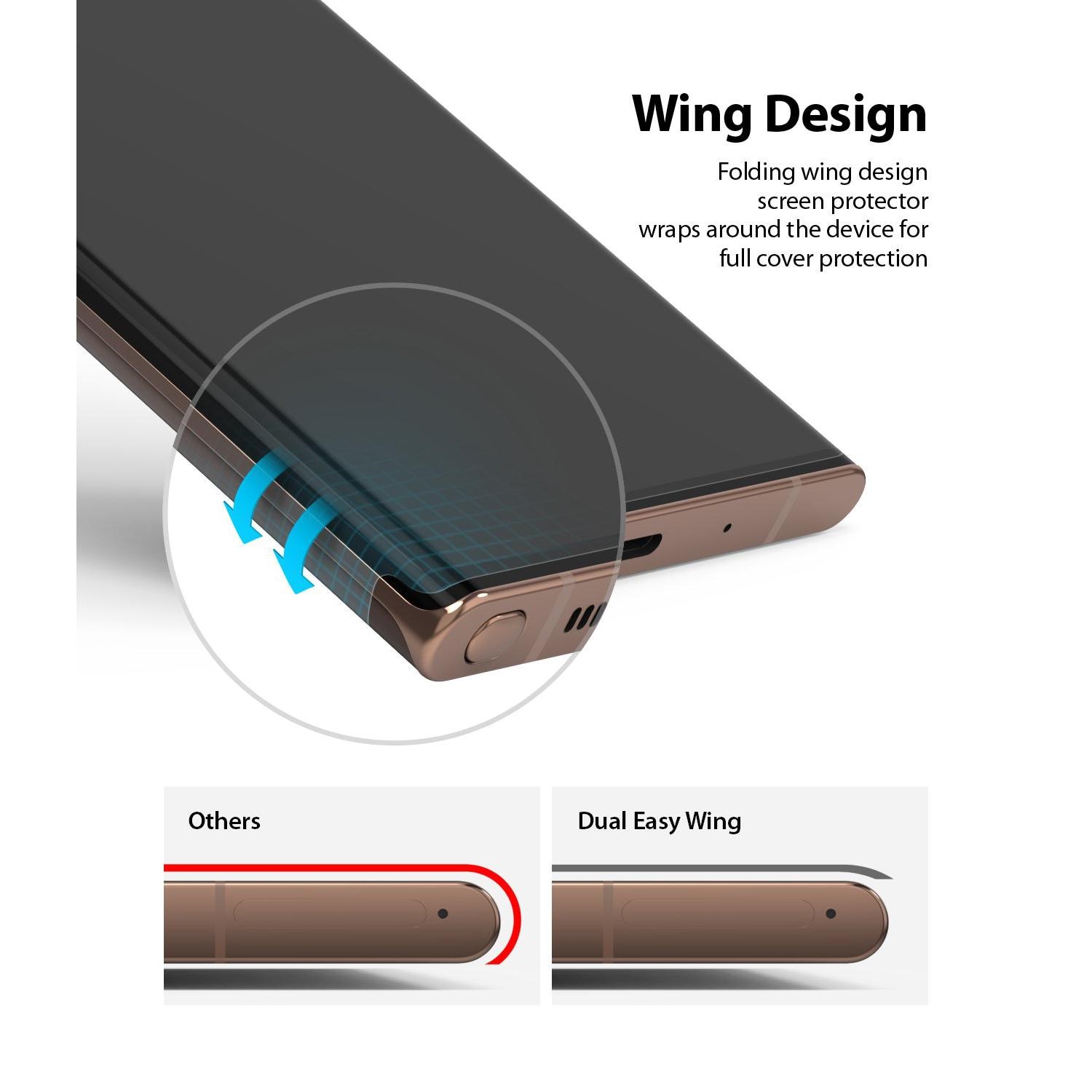 Dual Easy Wing Screen Protector Galaxy Note 20 Ultra (2-pack)