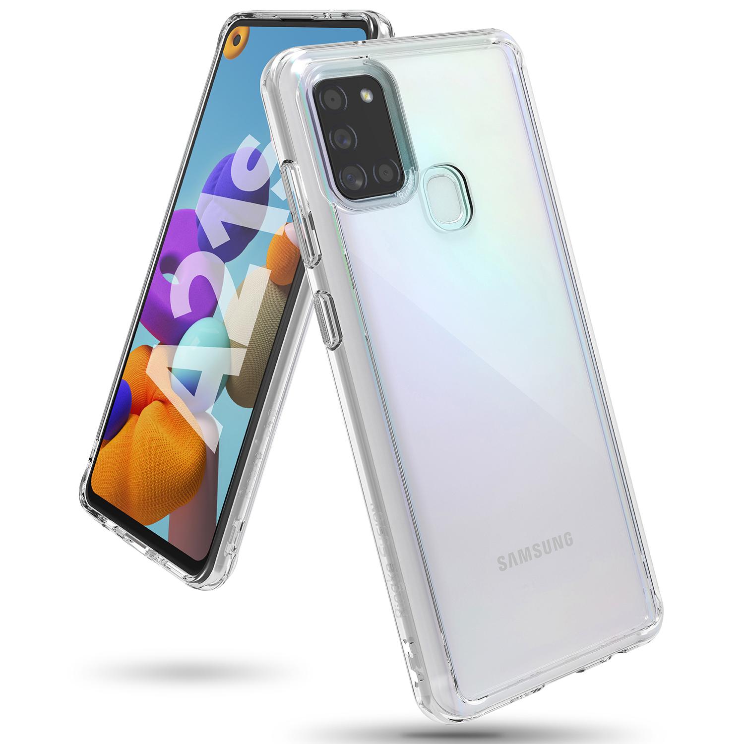 Fusion Case Galaxy A21s Clear