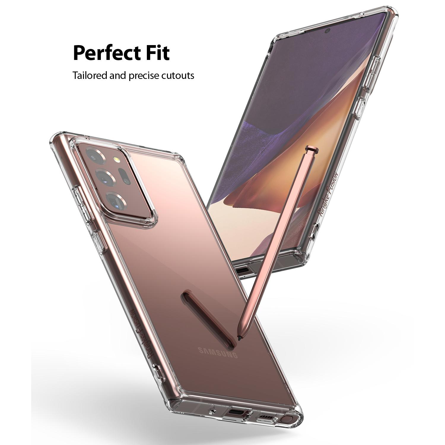 Fusion Case Samsung Galaxy Note 20 Ultra Genomskinlig