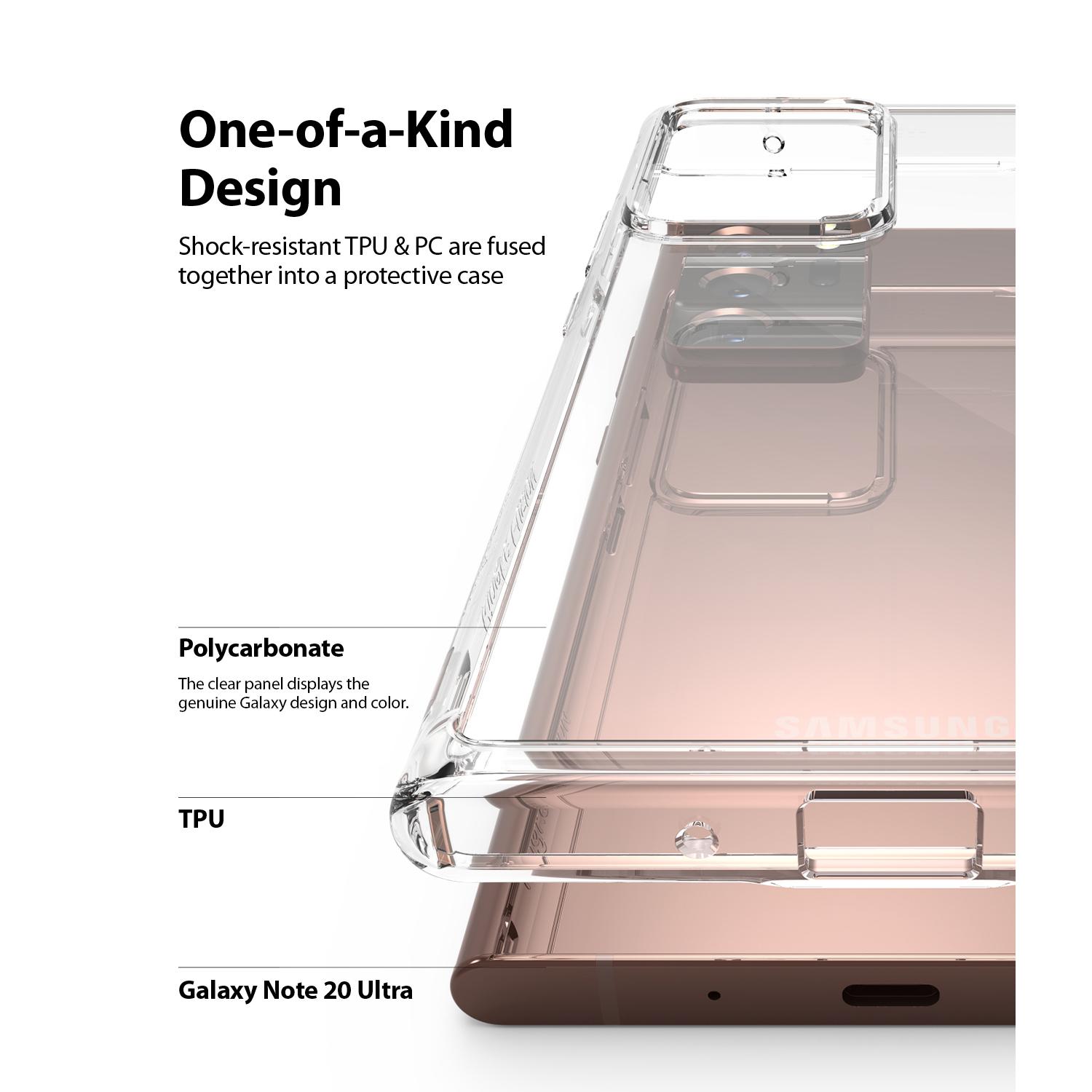 Fusion Case Samsung Galaxy Note 20 Ultra Genomskinlig