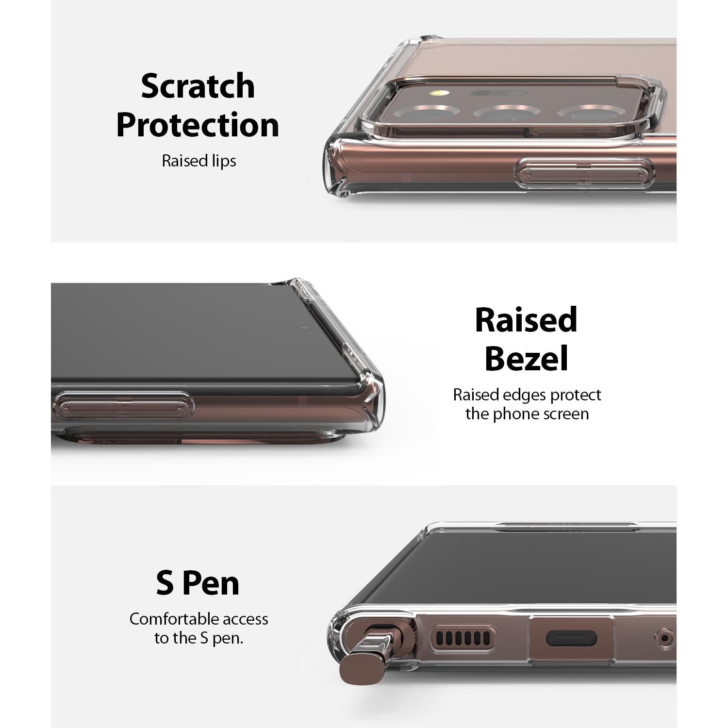 Fusion Case Samsung Galaxy Note 20 Ultra Genomskinlig