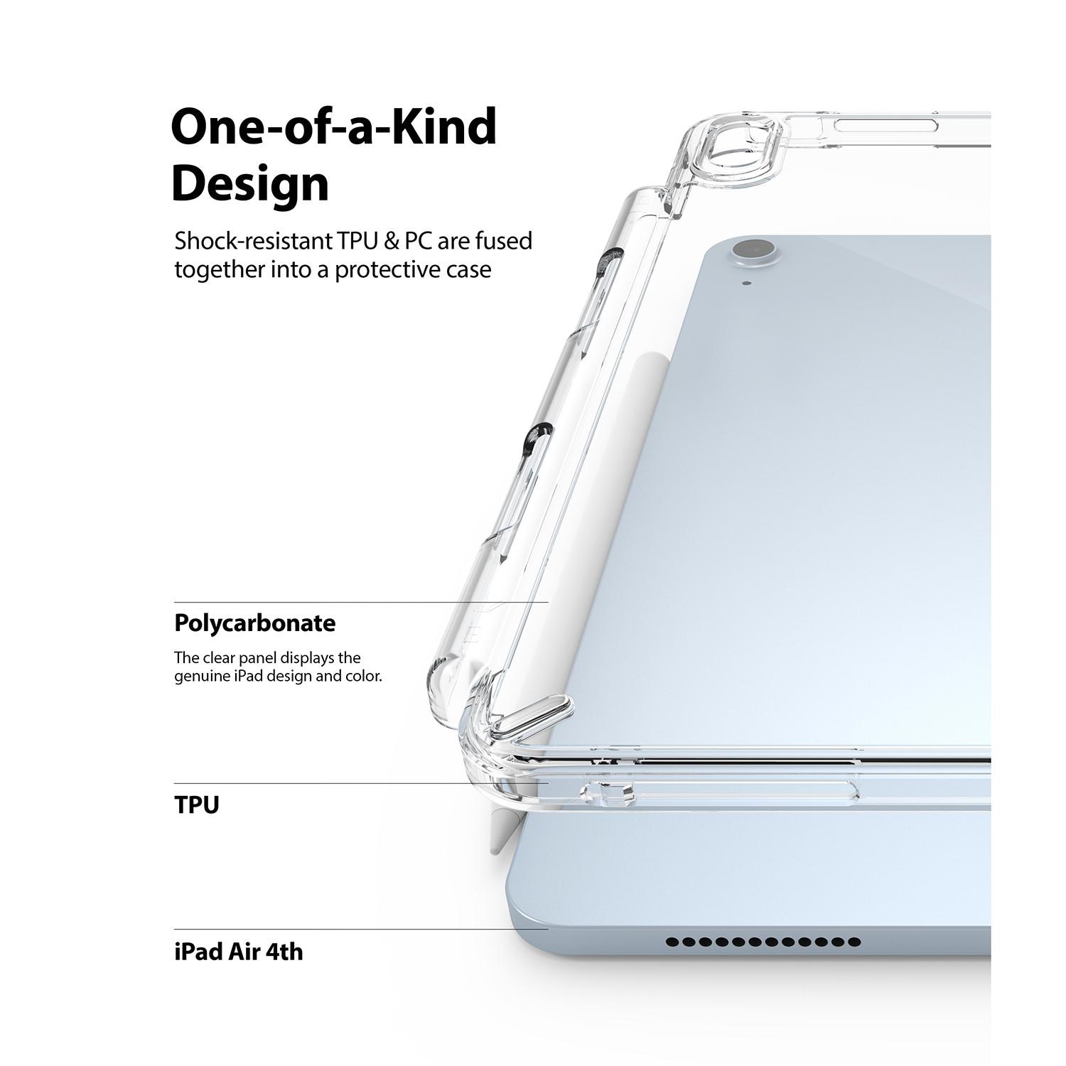 Fusion Case iPad Air 10.9 5th Gen (2022) Clear