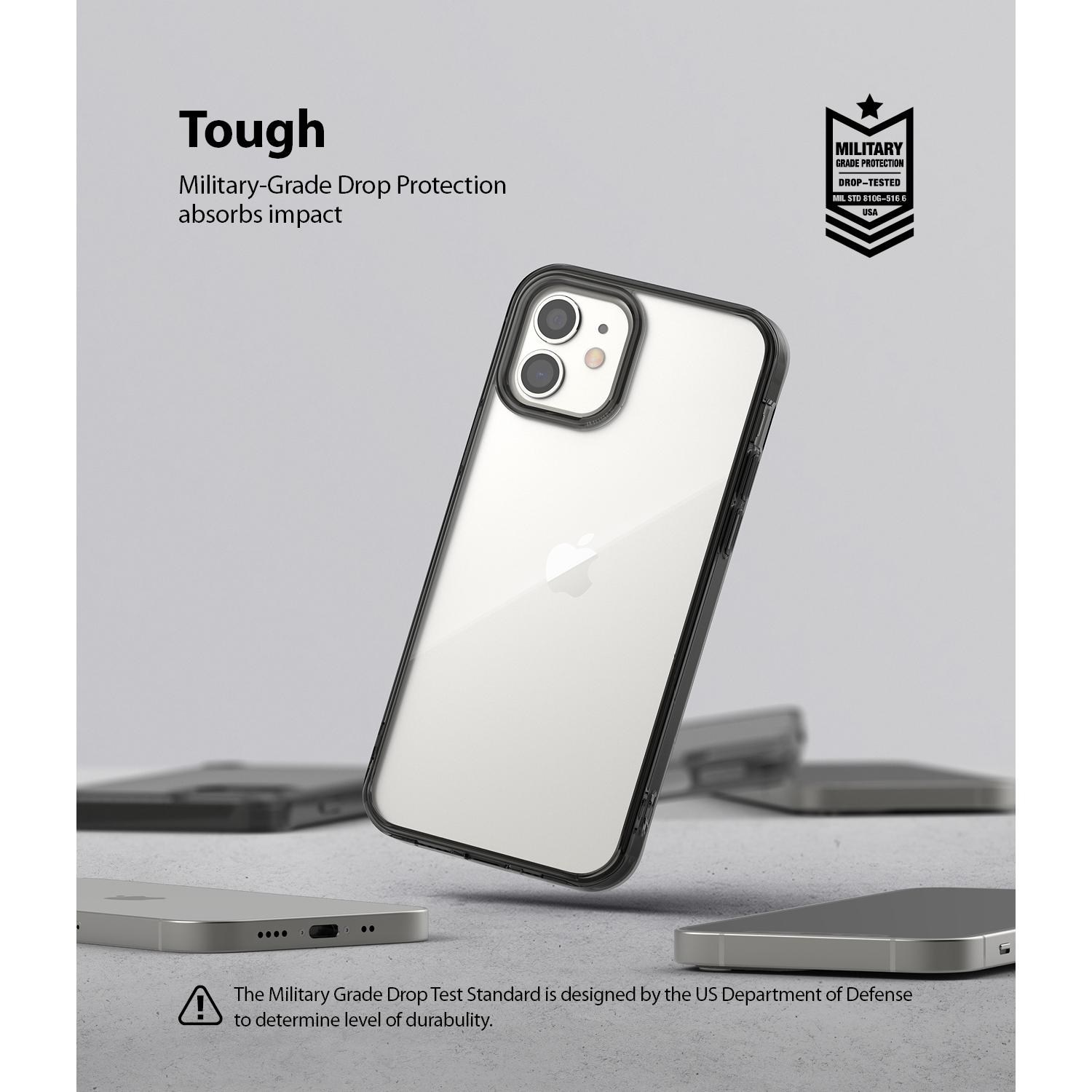 Fusion Case Apple iPhone 12 Mini Grå