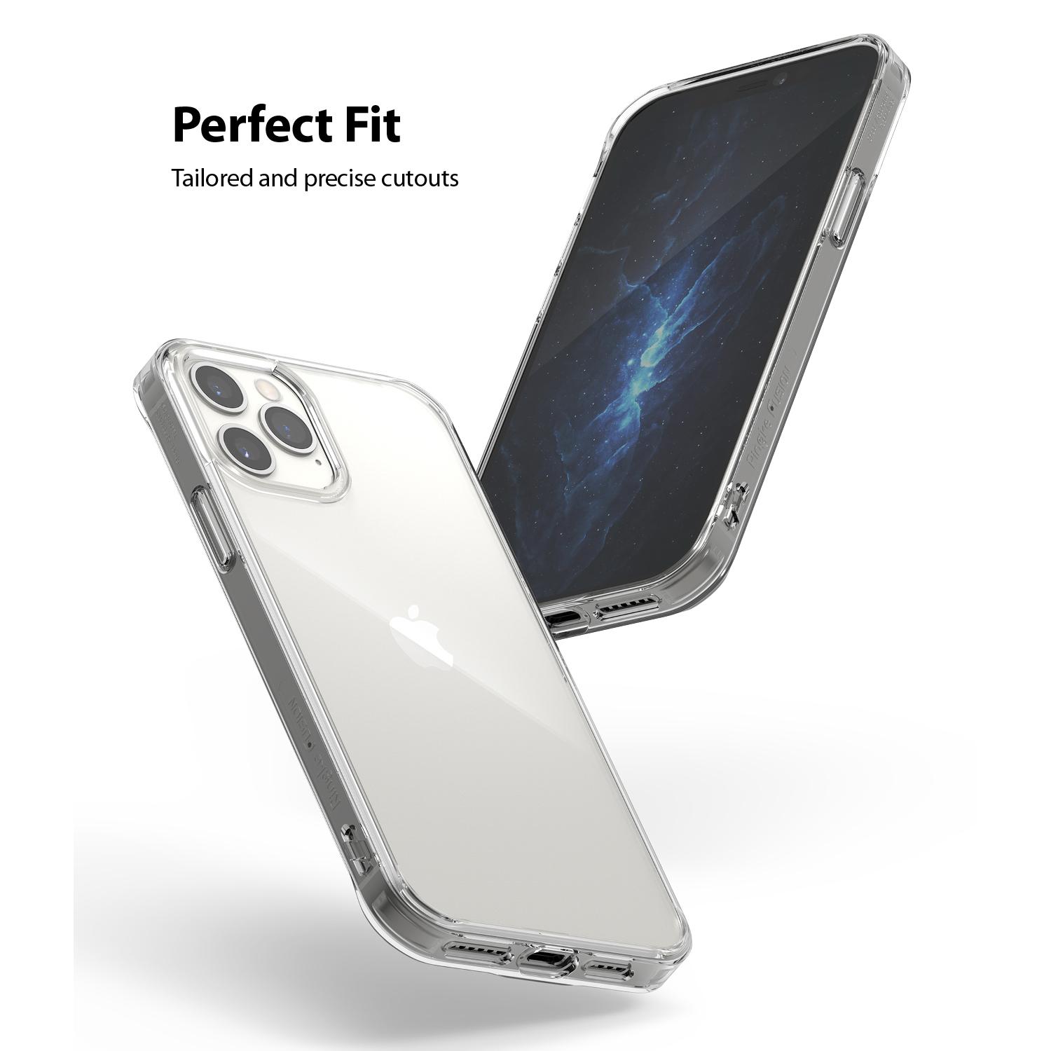 Fusion Case iPhone 12 Pro Max Genomskinlig