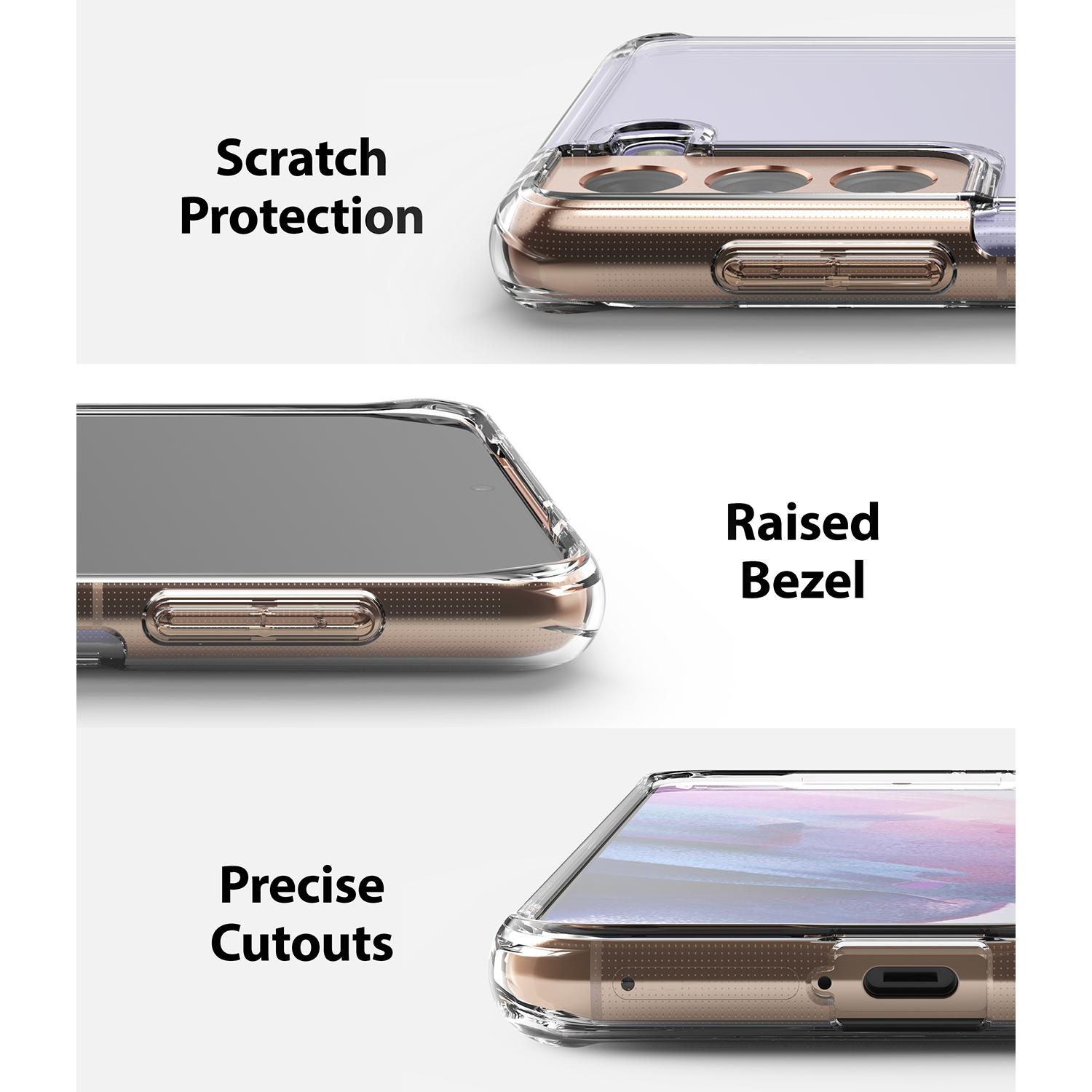 Fusion Case Samsung Galaxy S21 Genomskinlig