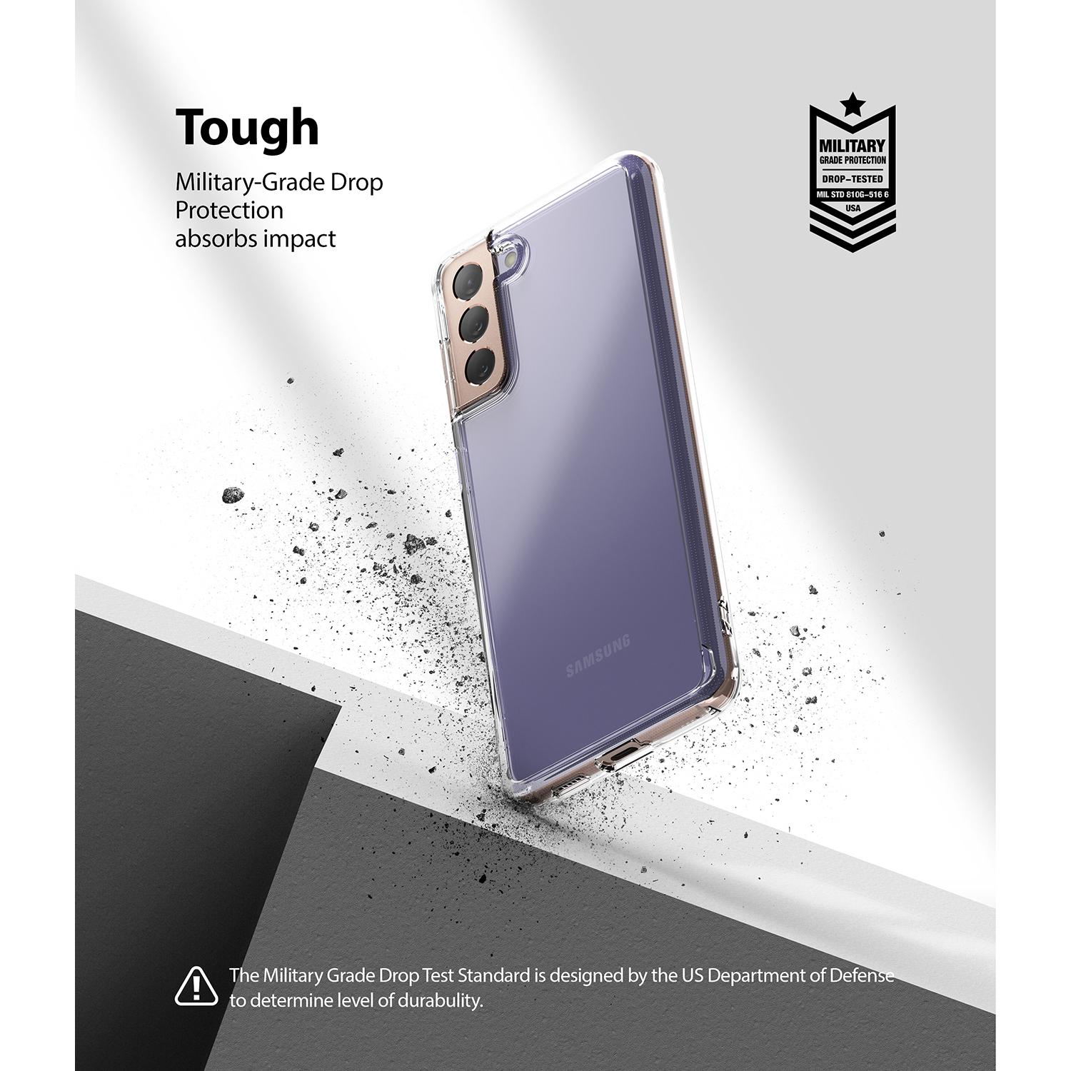 Fusion Case Samsung Galaxy S21 Genomskinlig