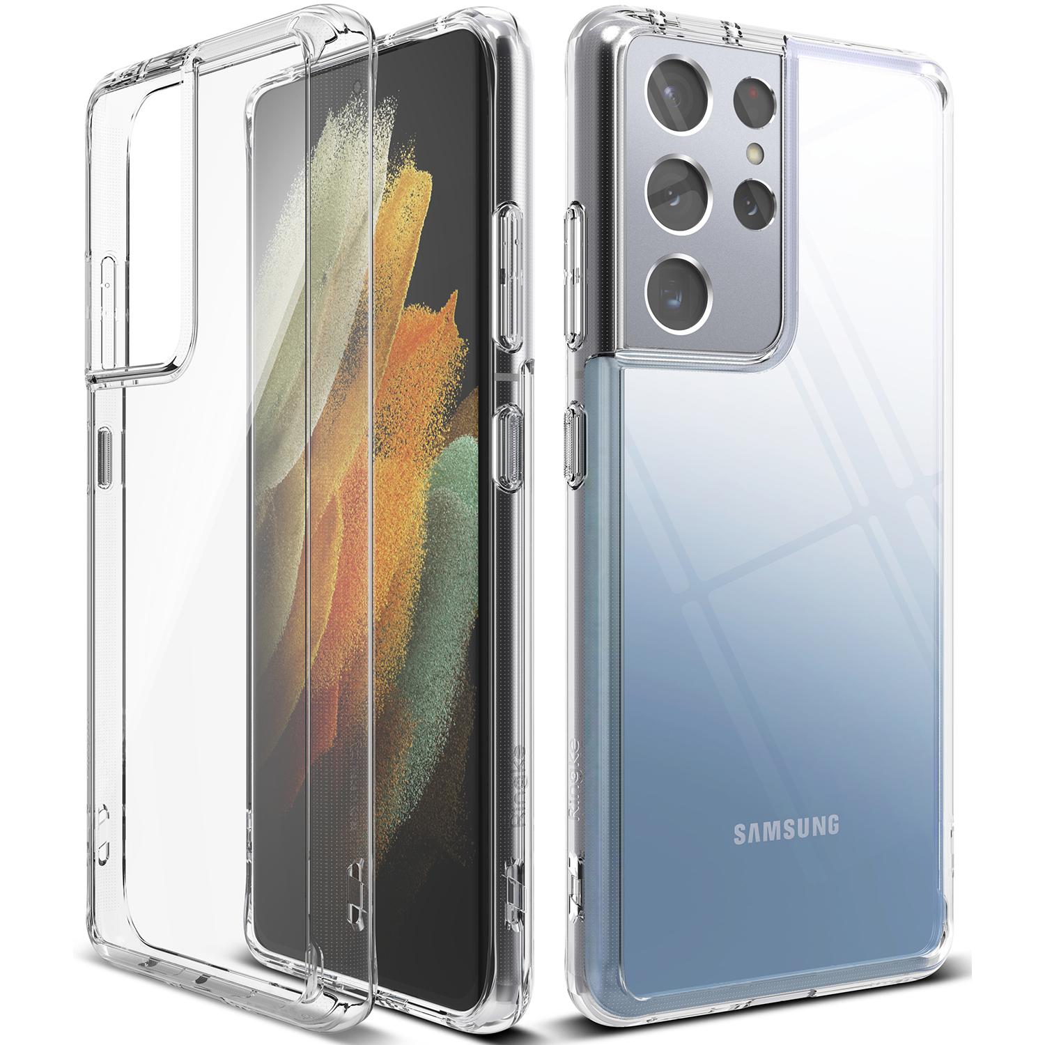 Fusion Case Samsung Galaxy S21 Ultra Genomskinlig