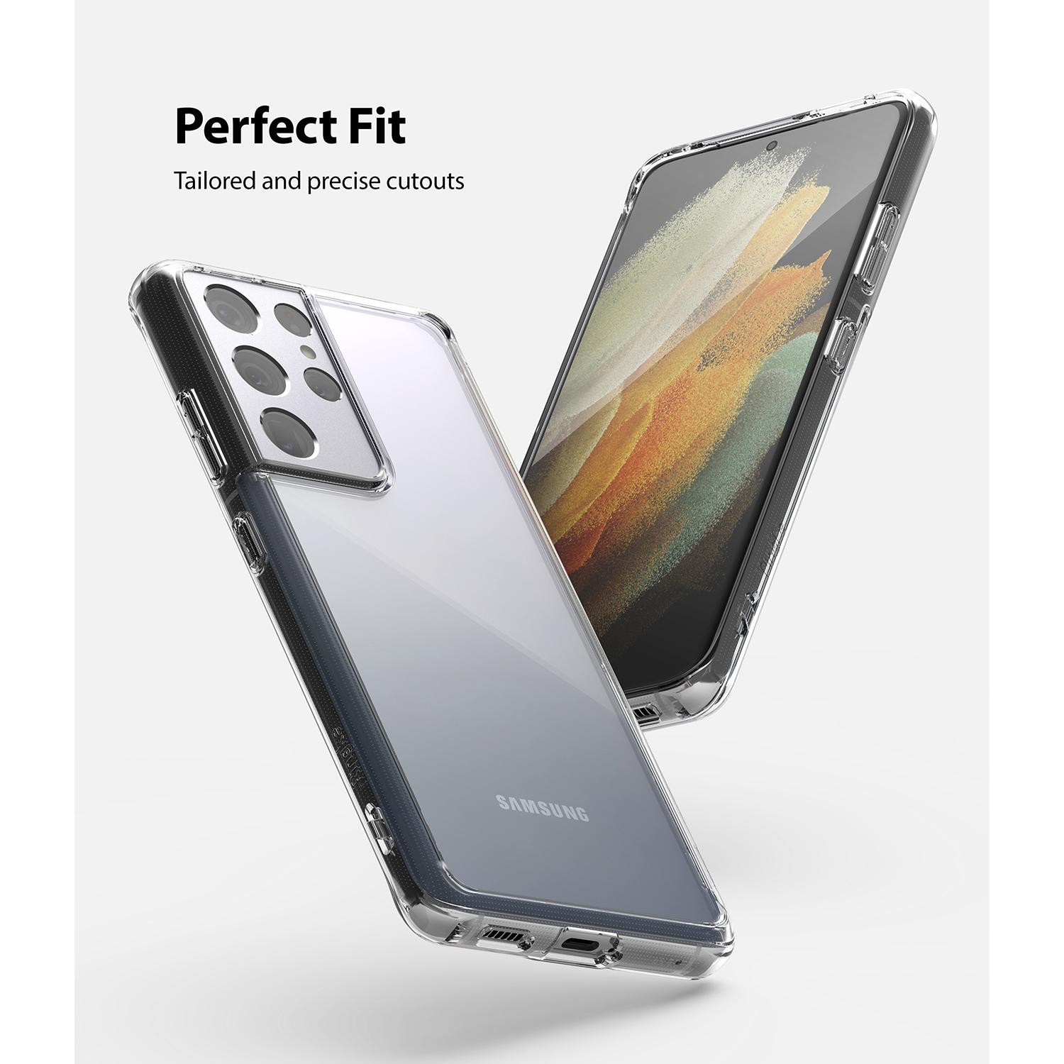 Fusion Case Samsung Galaxy S21 Ultra Genomskinlig