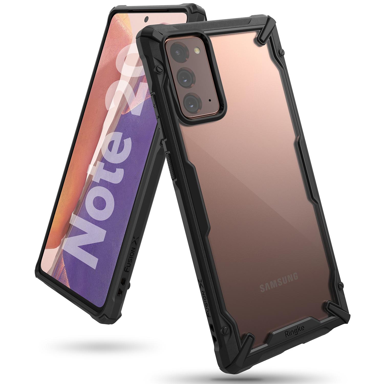 Fusion X Case Galaxy Note 20 Black