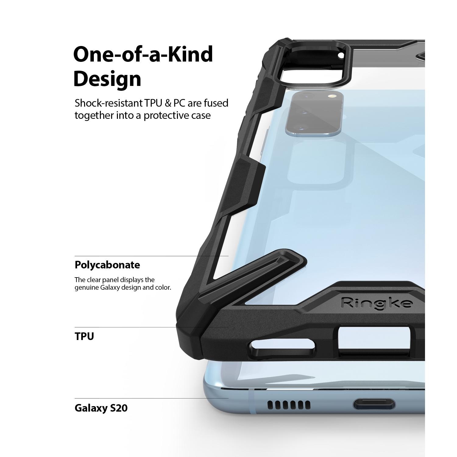 Fusion X Case Samsung Galaxy S20 Svart