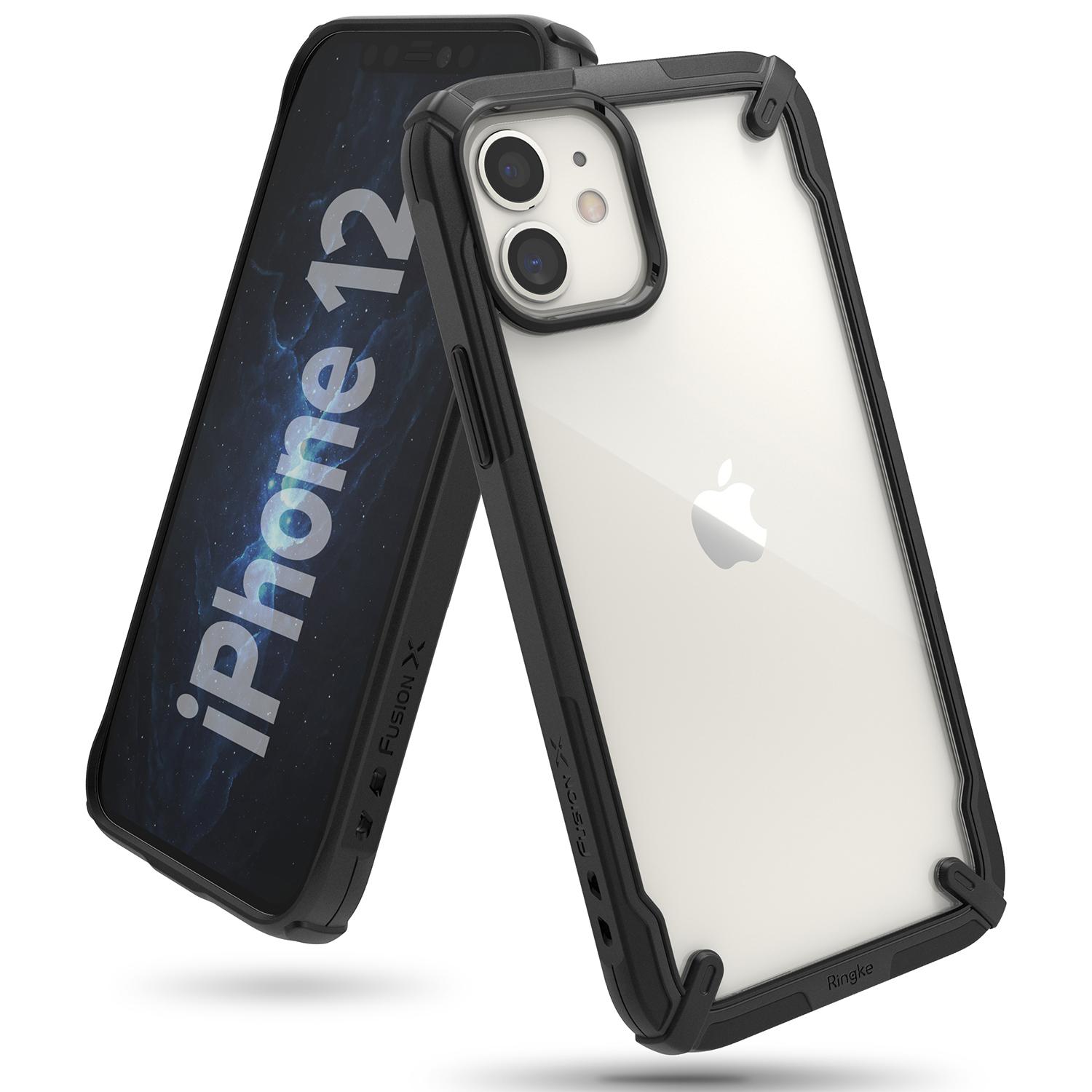 Fusion X Case iPhone 12/iPhone 12 Pro Svart