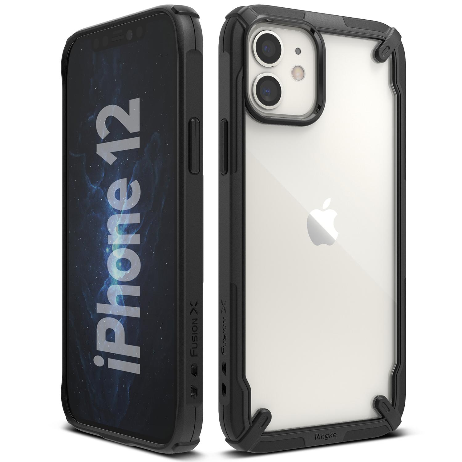 Fusion X Case iPhone 12/iPhone 12 Pro Svart