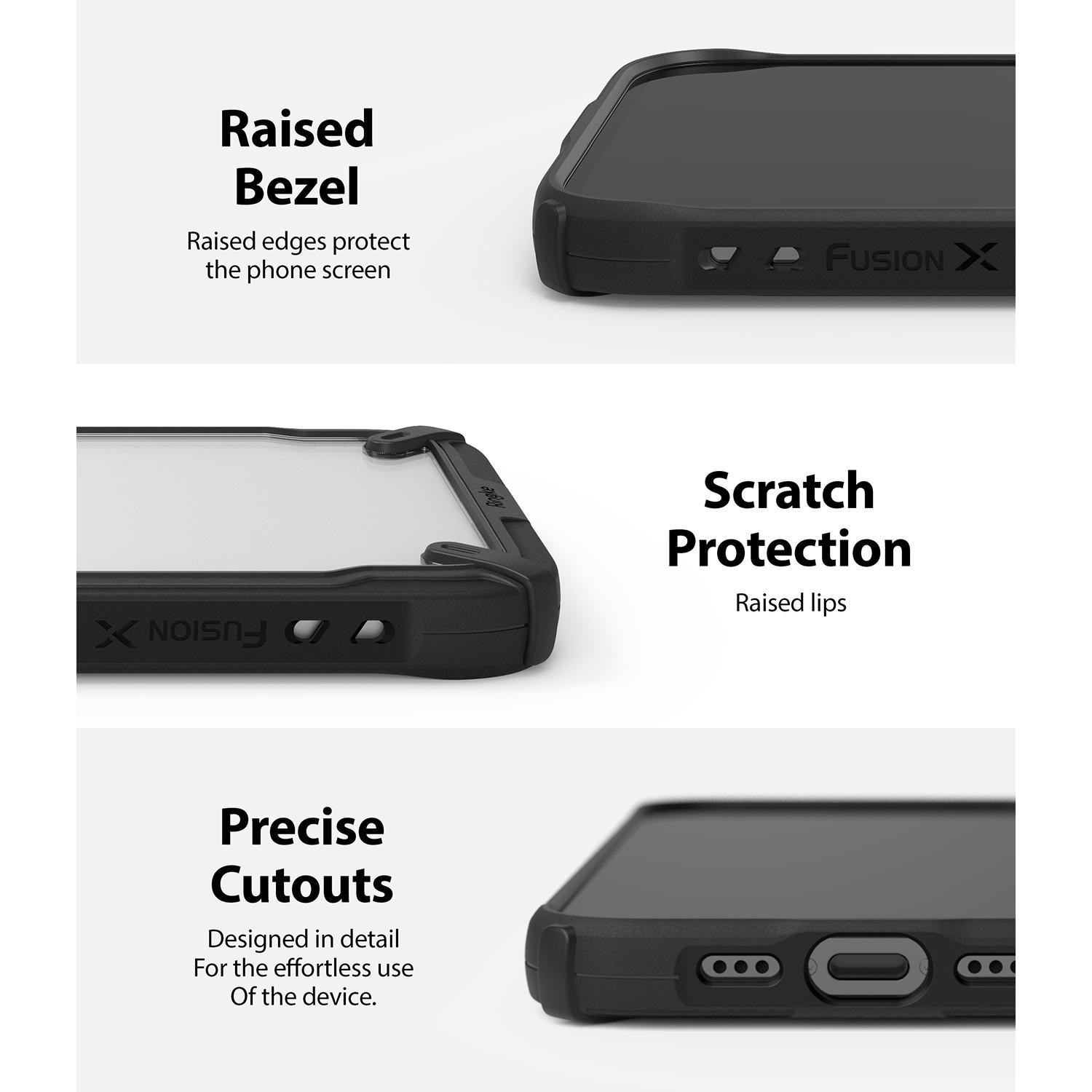 Fusion X Case iPhone 12/iPhone 12 Pro Svart