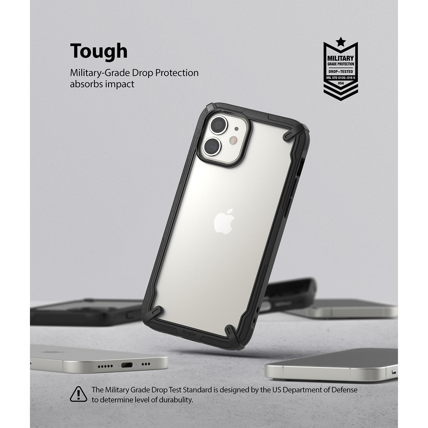 Fusion X Case iPhone 12/iPhone 12 Pro Svart