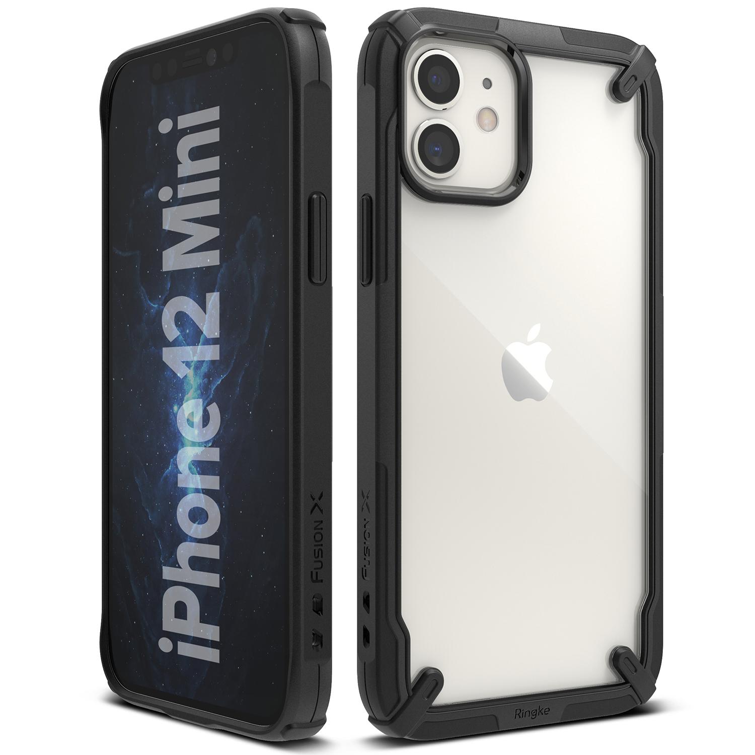Fusion X Case iPhone 12 Mini Svart