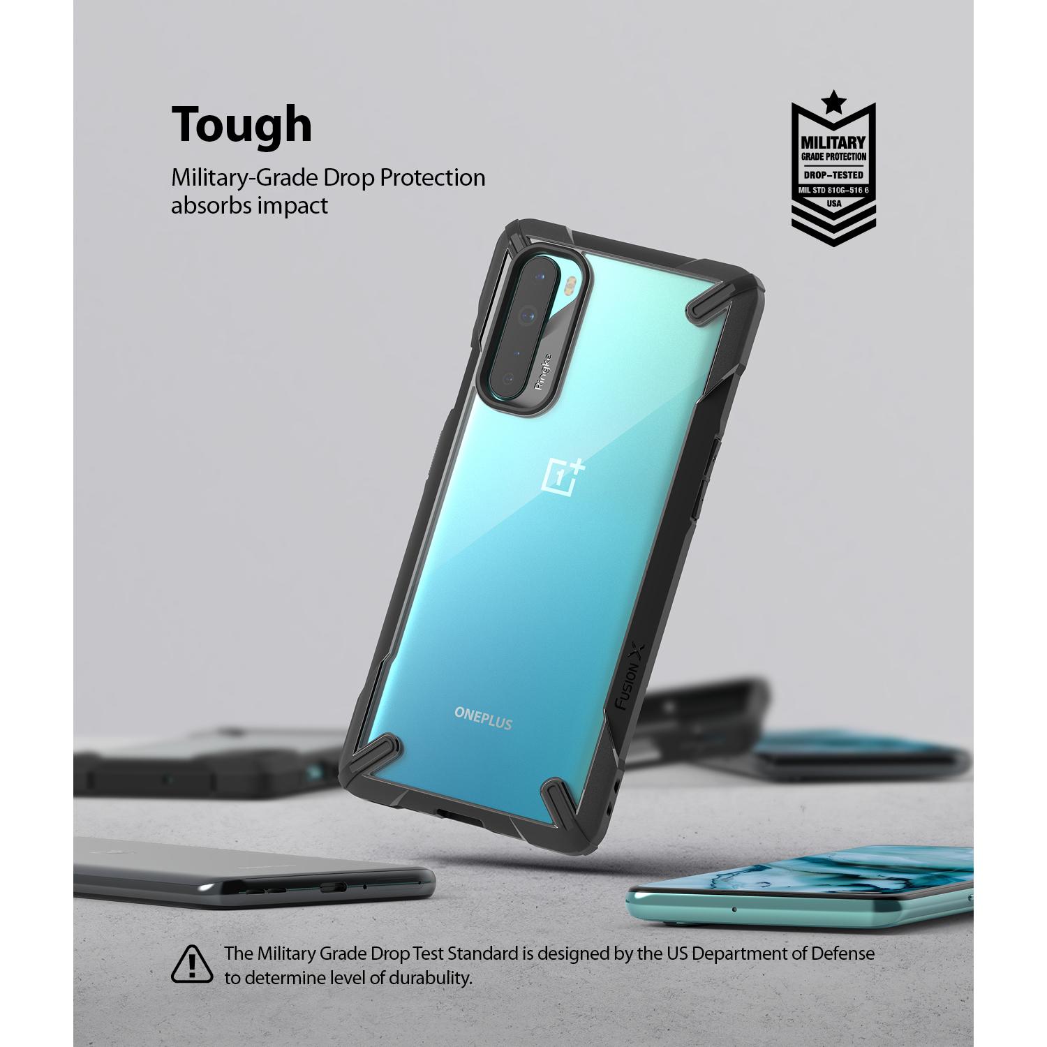 Fusion X Case  OnePlus Nord Svart