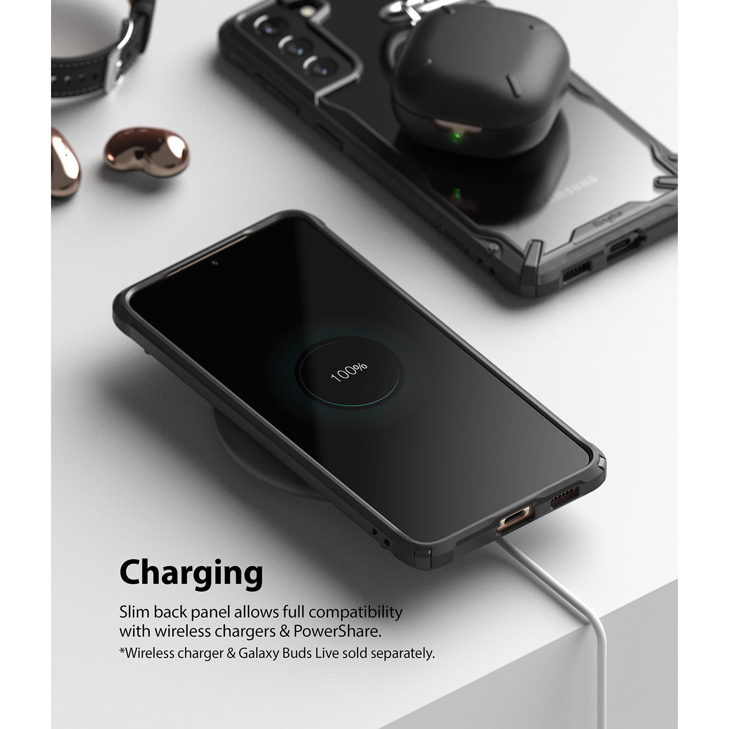 Fusion X Case Samsung Galaxy S21 Svart