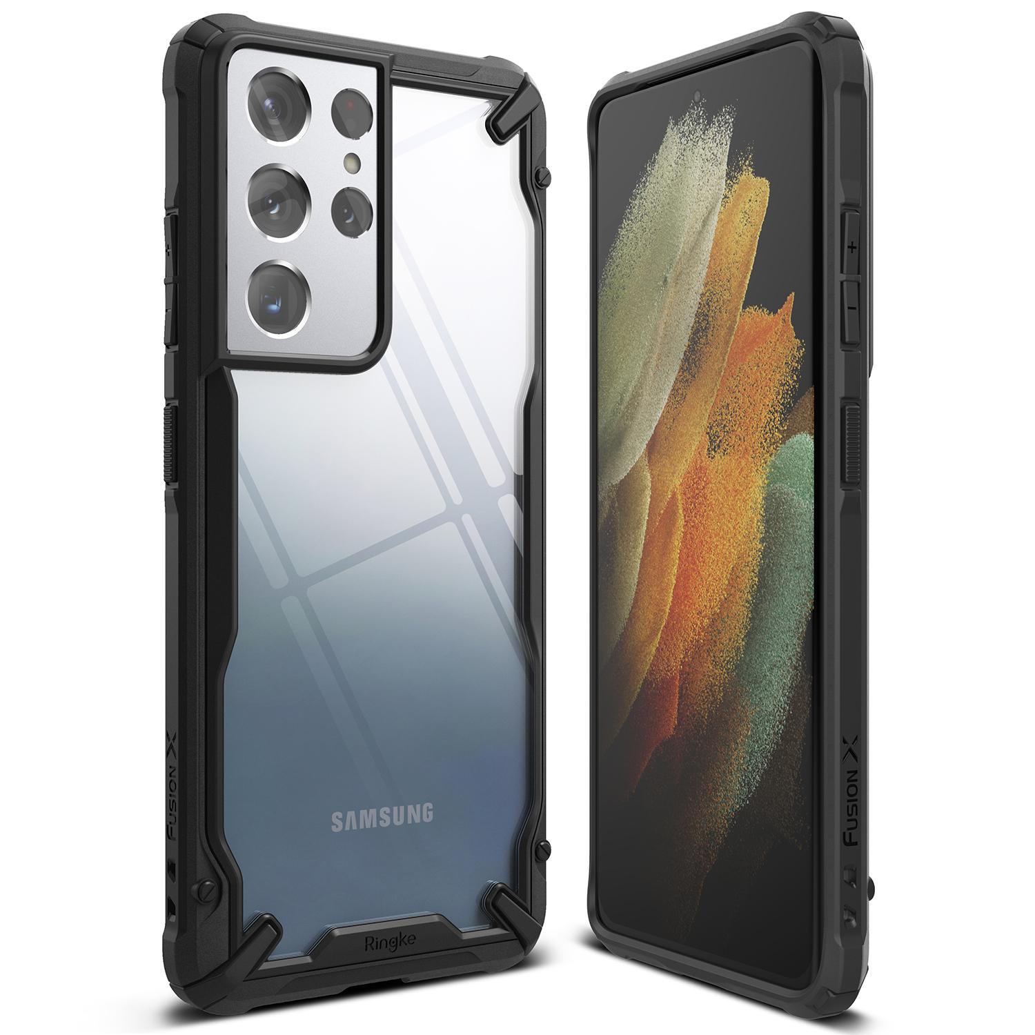 Fusion X Case Samsung Galaxy S21 Ultra Black