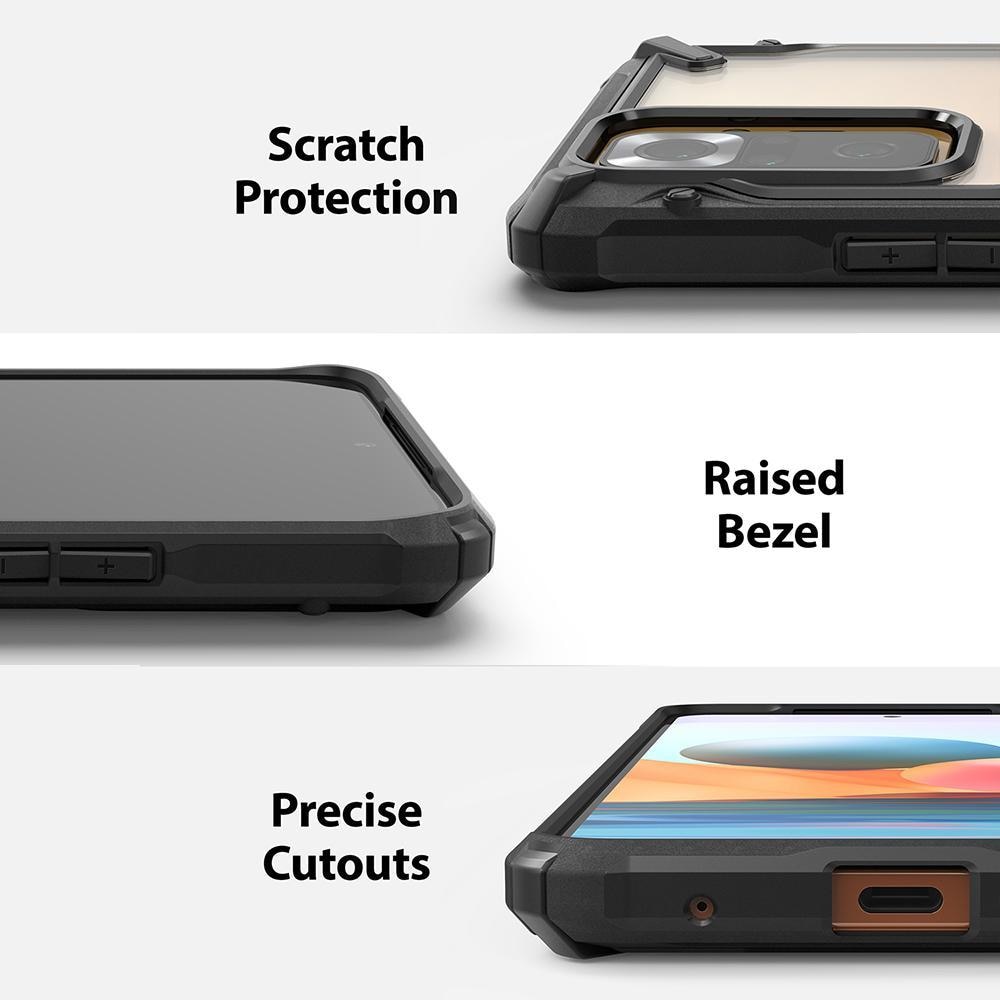 Fusion X Case Xiaomi Redmi Note 10 Pro Black