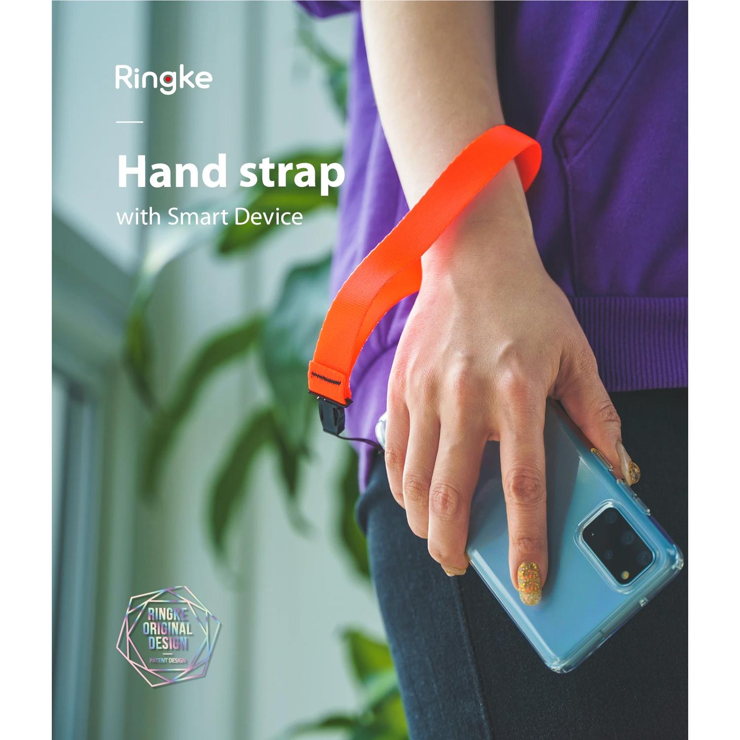 Hand Strap Neon Orange