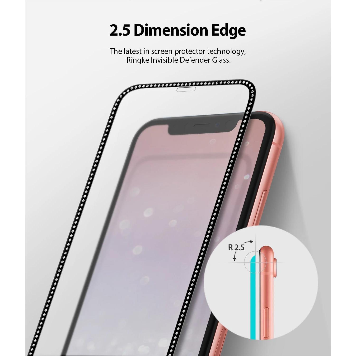 Invisible Defender Glass iPhone XR/11 Jewel Edition