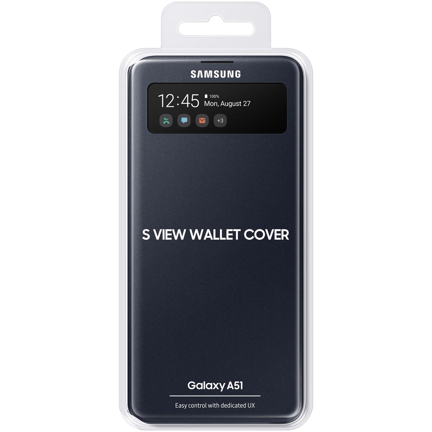 S View Wallet Cover Galaxy A51 Black