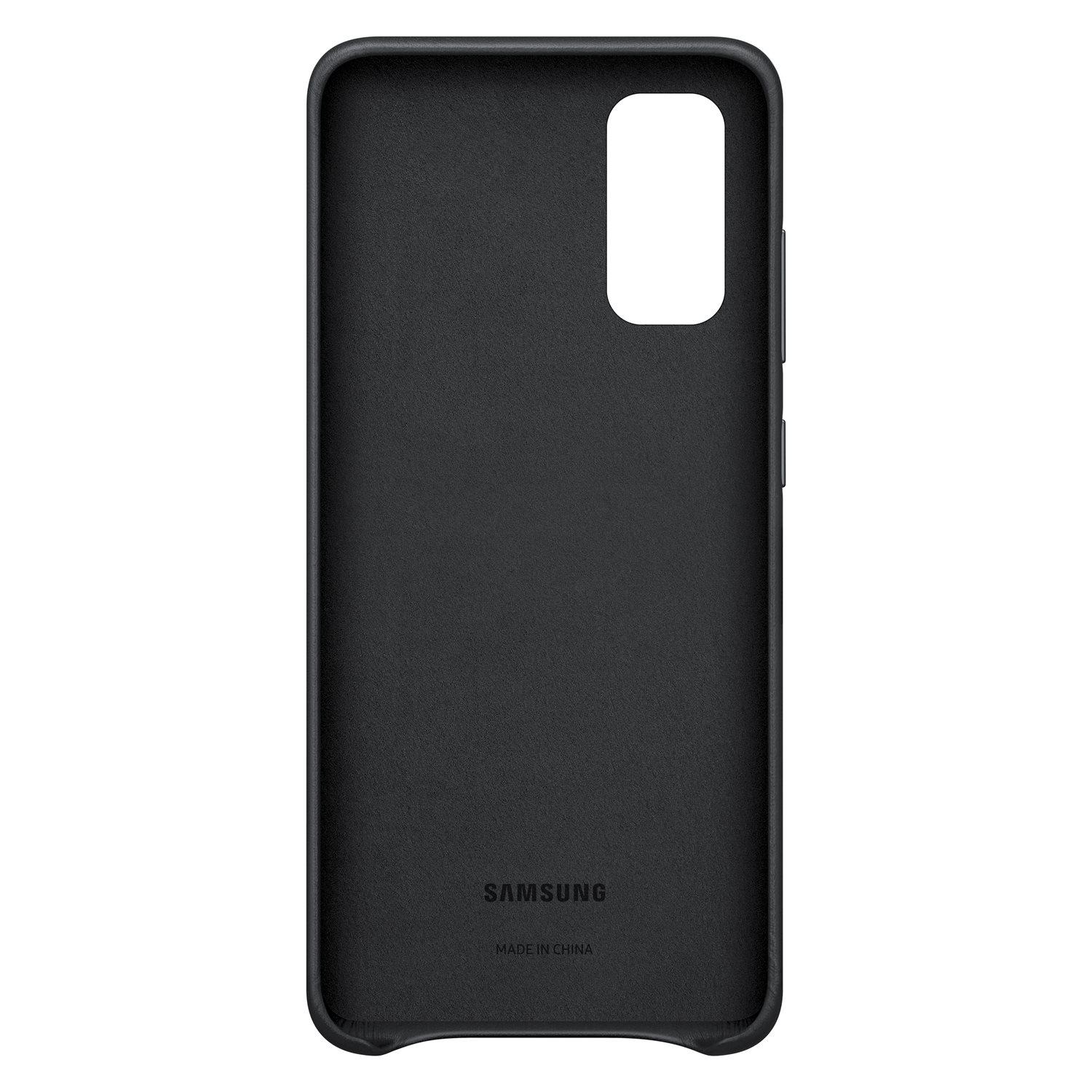 Leather Cover Galaxy S20 Black