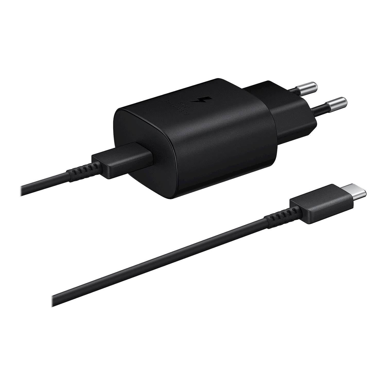 Mobilladdare Fast Charge 25W USB-C svart