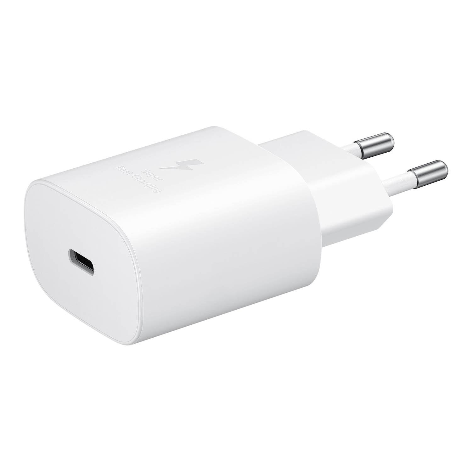 Mobilladdare Fast Charge 25W USB-C vit