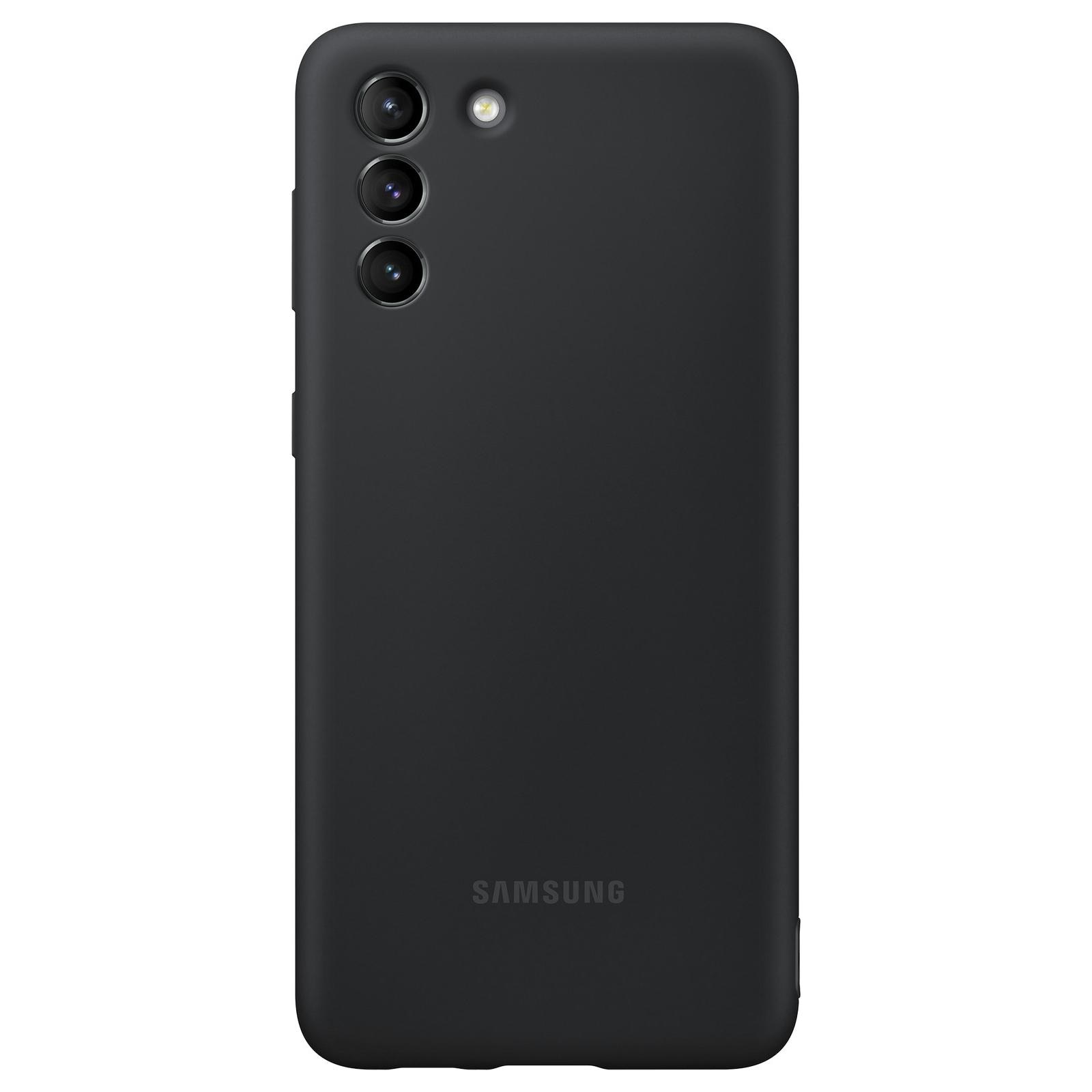 Silicone Cover Galaxy S21 Plus Black
