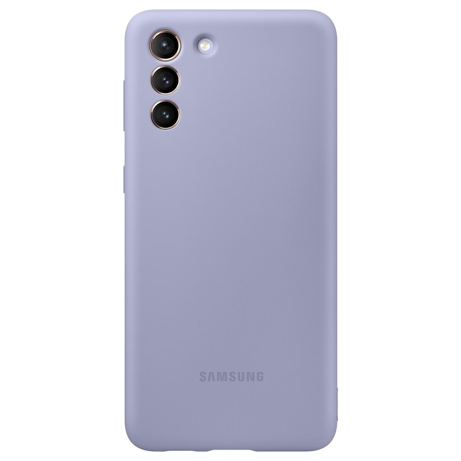 Silicone Cover Galaxy S21 Plus Violet