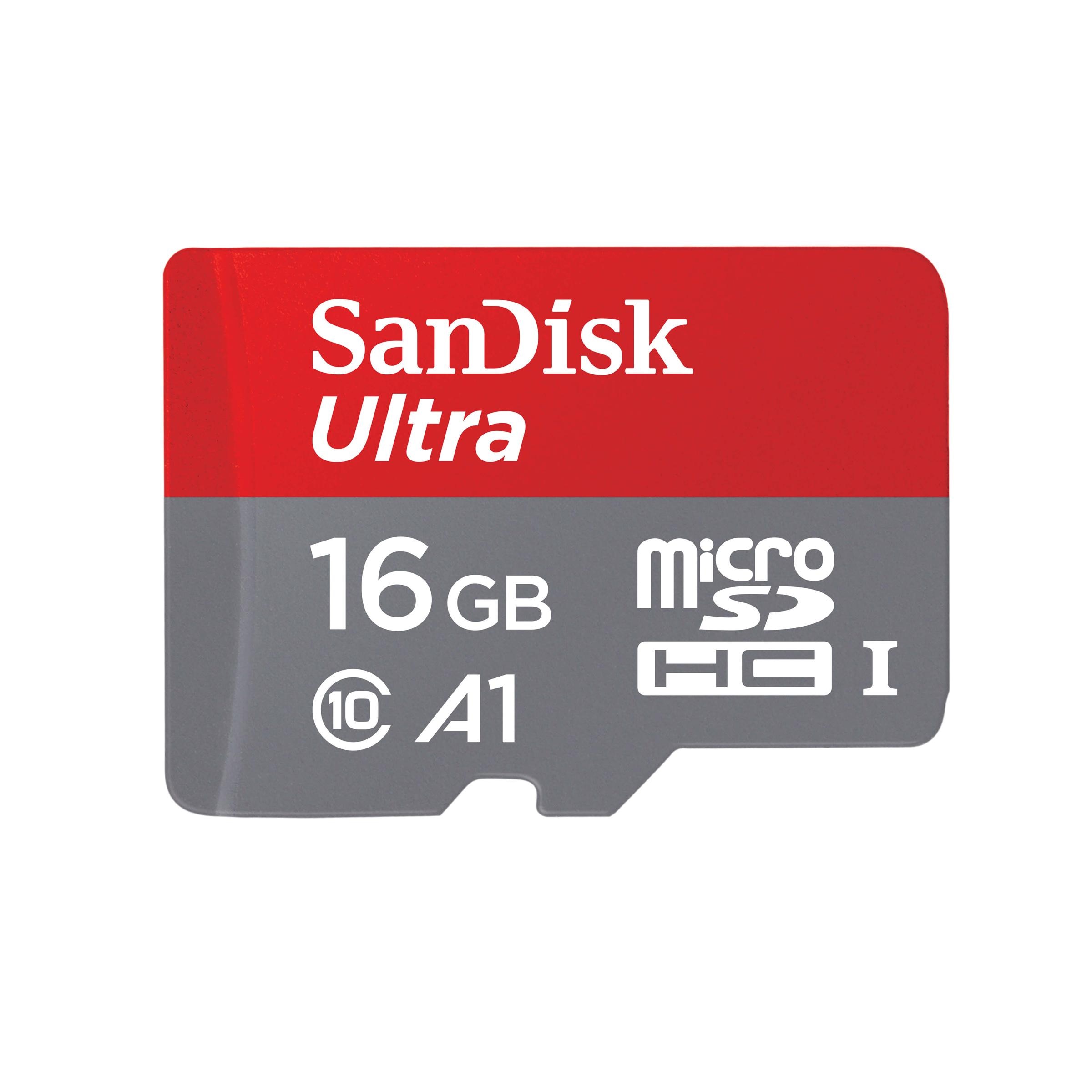 16GB Ultra microSDHC Class 10 UHS-I 98MB/s A1