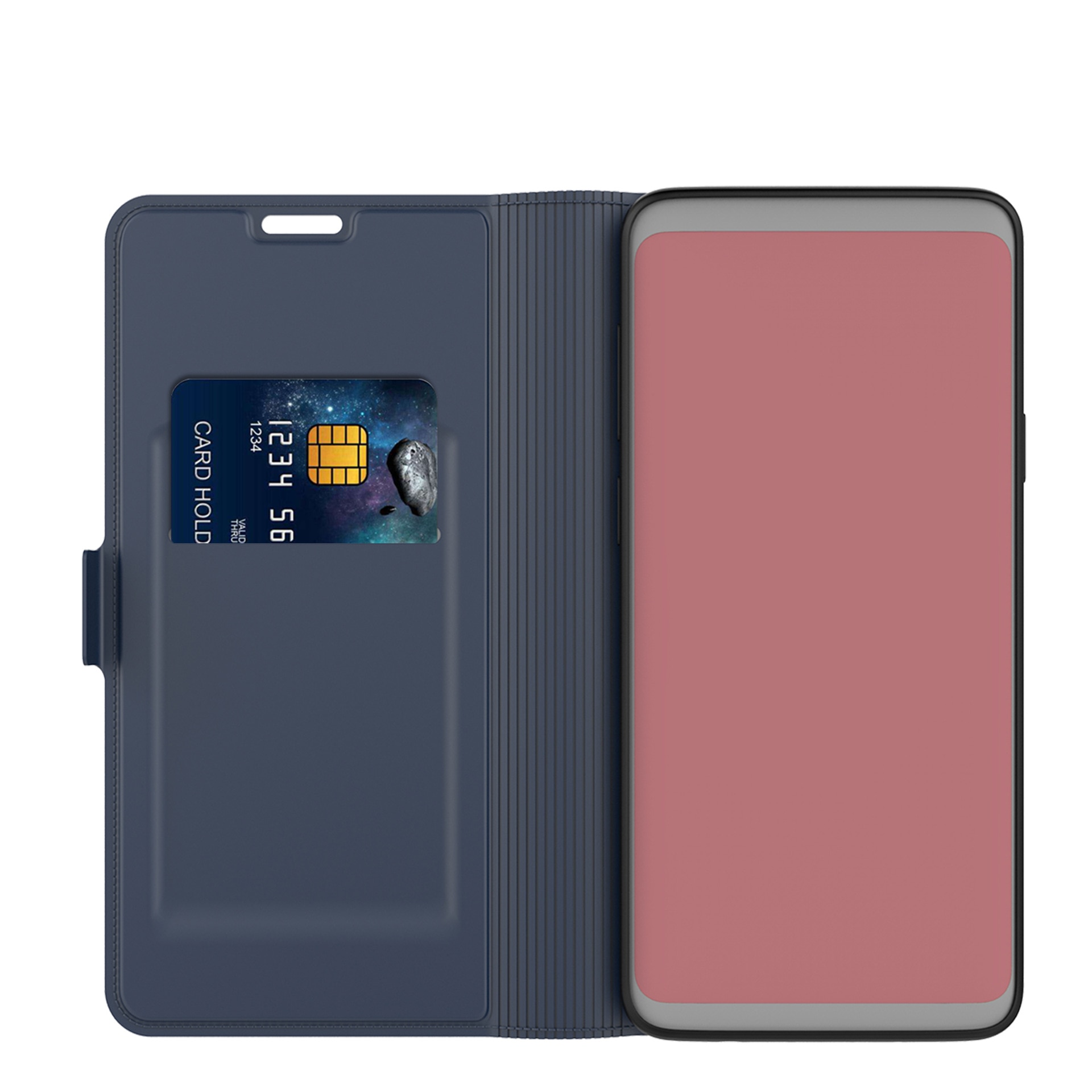 Slim Card Wallet OnePlus Nord 2 5G marinblå