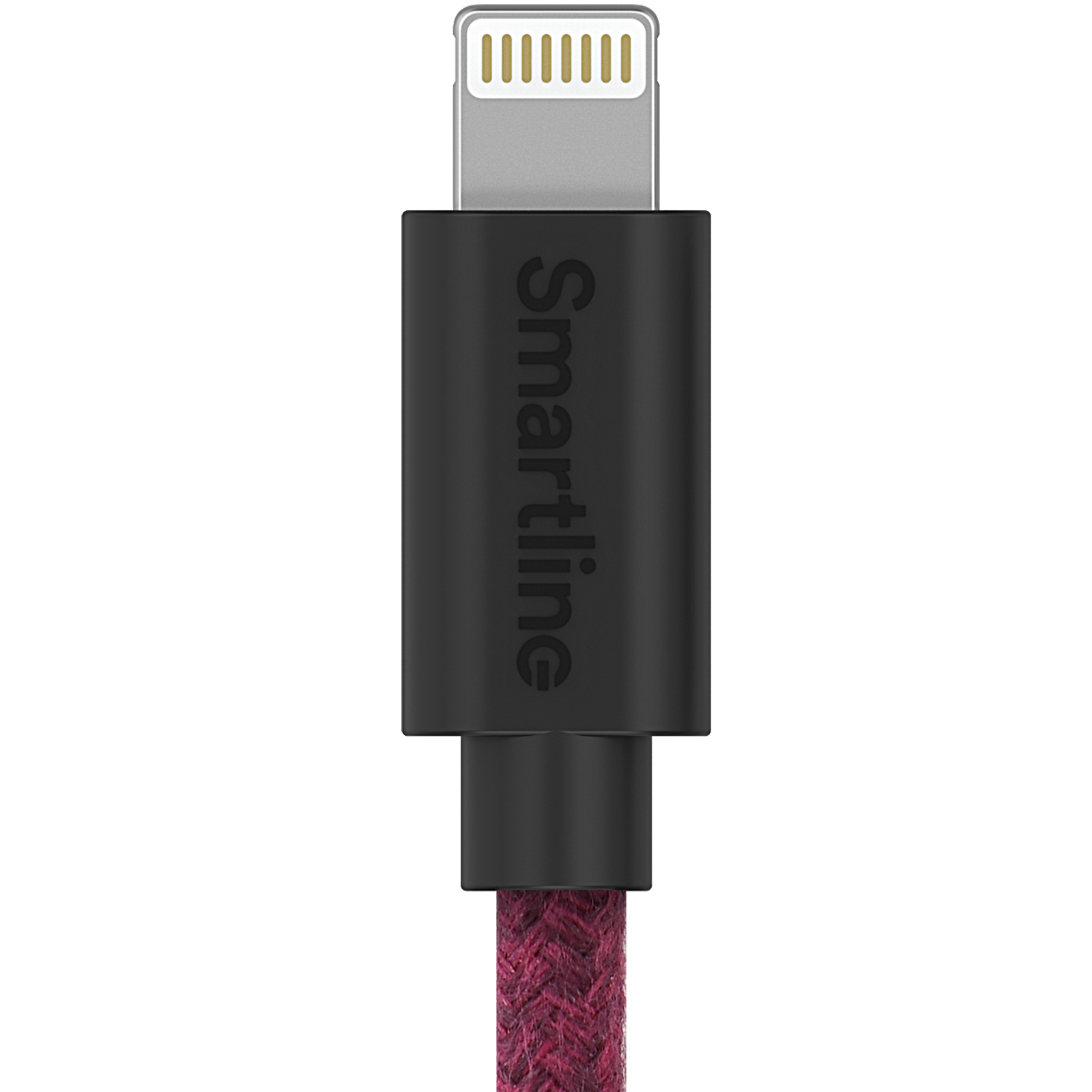Fuzzy USB-kabel Lightning 2m Lila