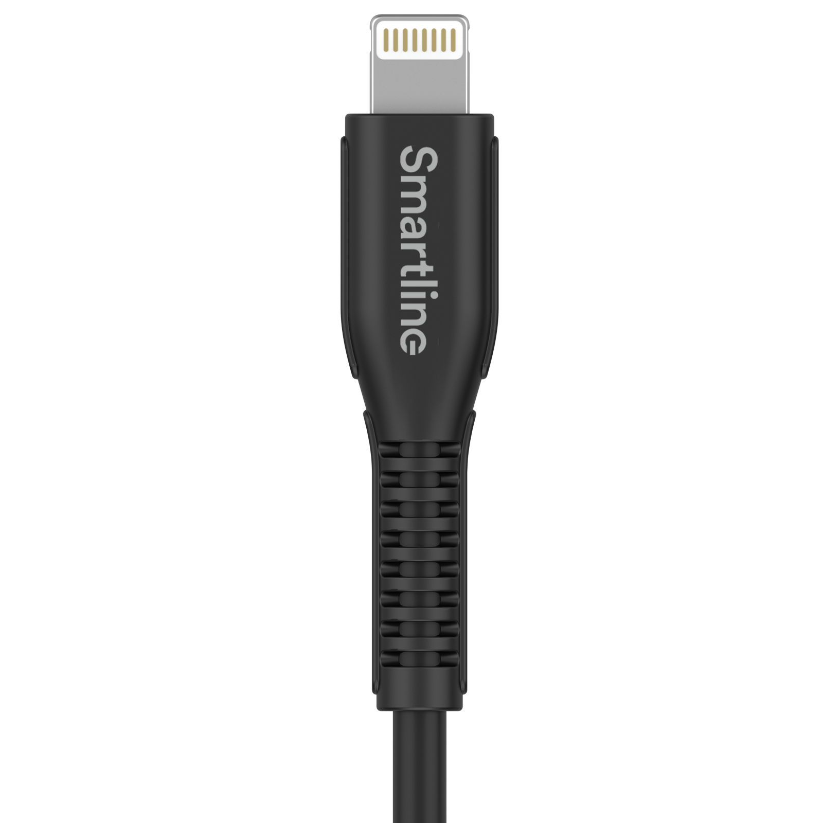 Strong USB-kabel Lightning 2m Svart