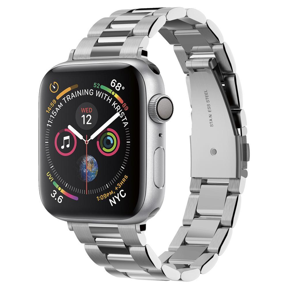 Apple Watch 41mm Series 8 Armband Modern Fit Silver