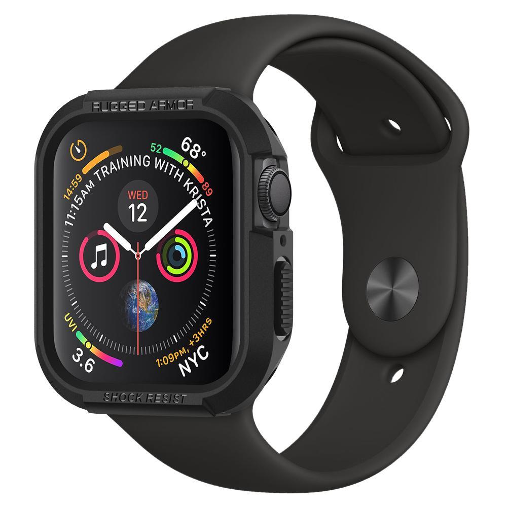 Apple Watch 41mm Series 9 Case Rugged Armor Black