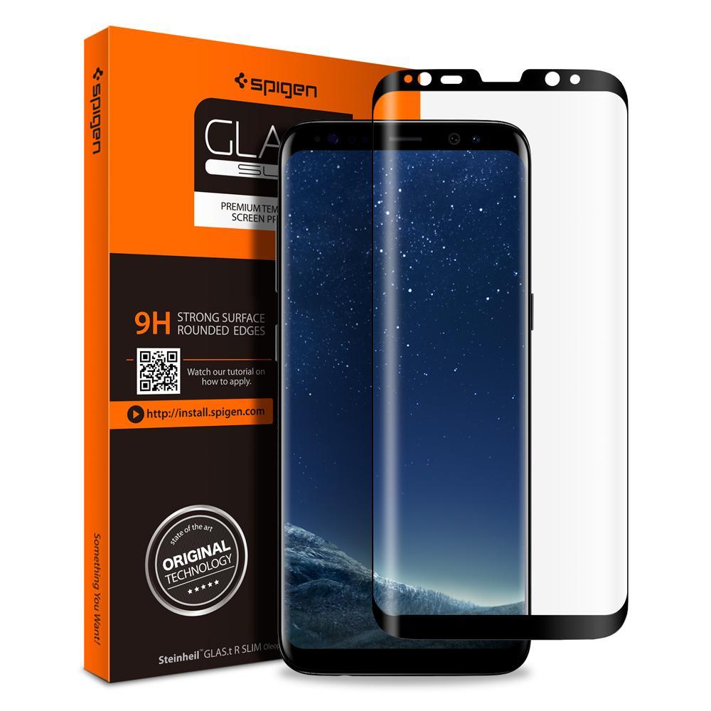 Galaxy S8 Plus Screen Protector GLAS.tR Full Cover Glass