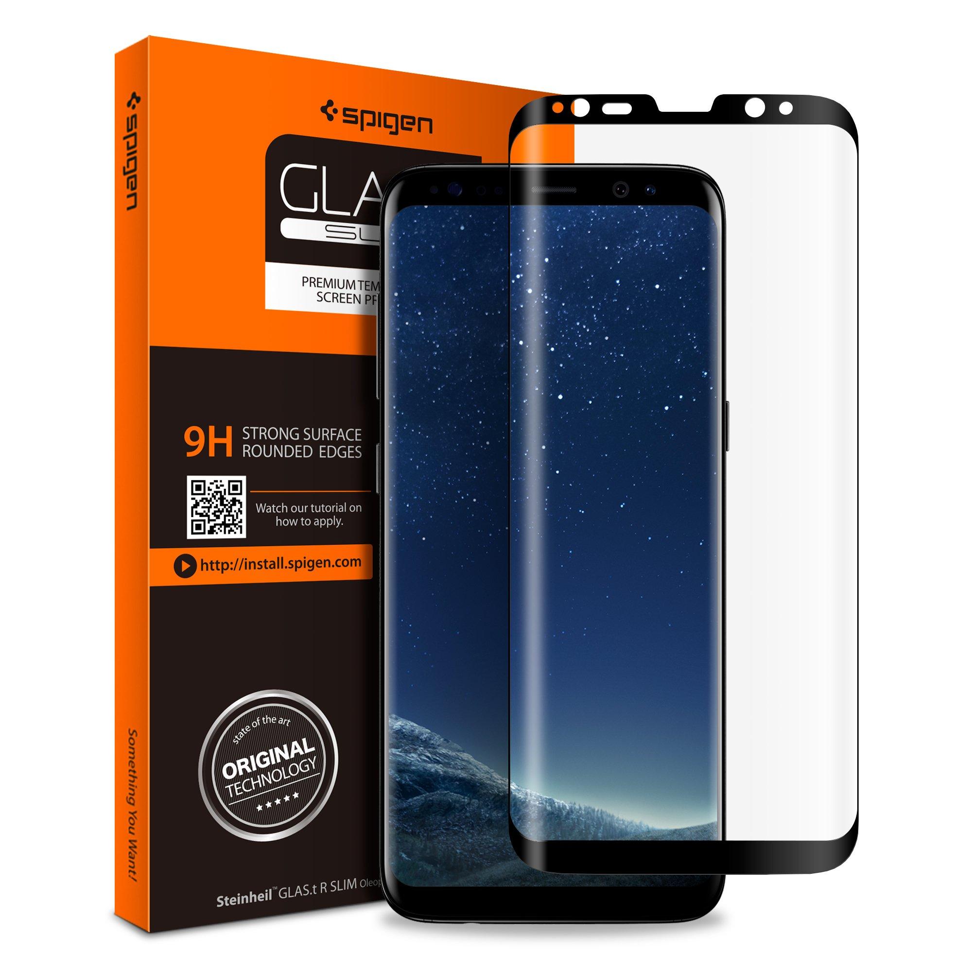 Galaxy S8 Screen Protector GLAS.tR Full Cover Glass