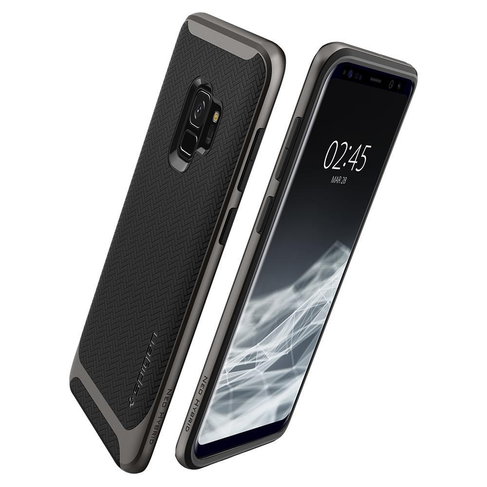 Galaxy S9 Case Neo Hybrid Gunmetal