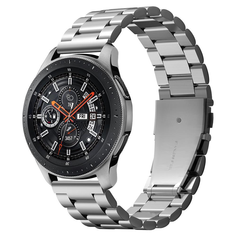 Galaxy Watch 46mm Armband Modern Fit Silver