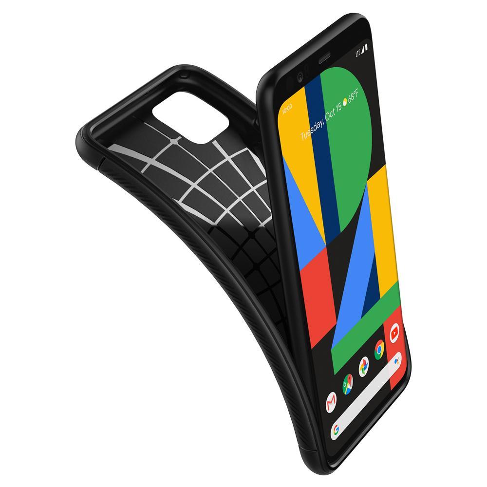 Google Pixel 4 XL Case Rugged Armor Black