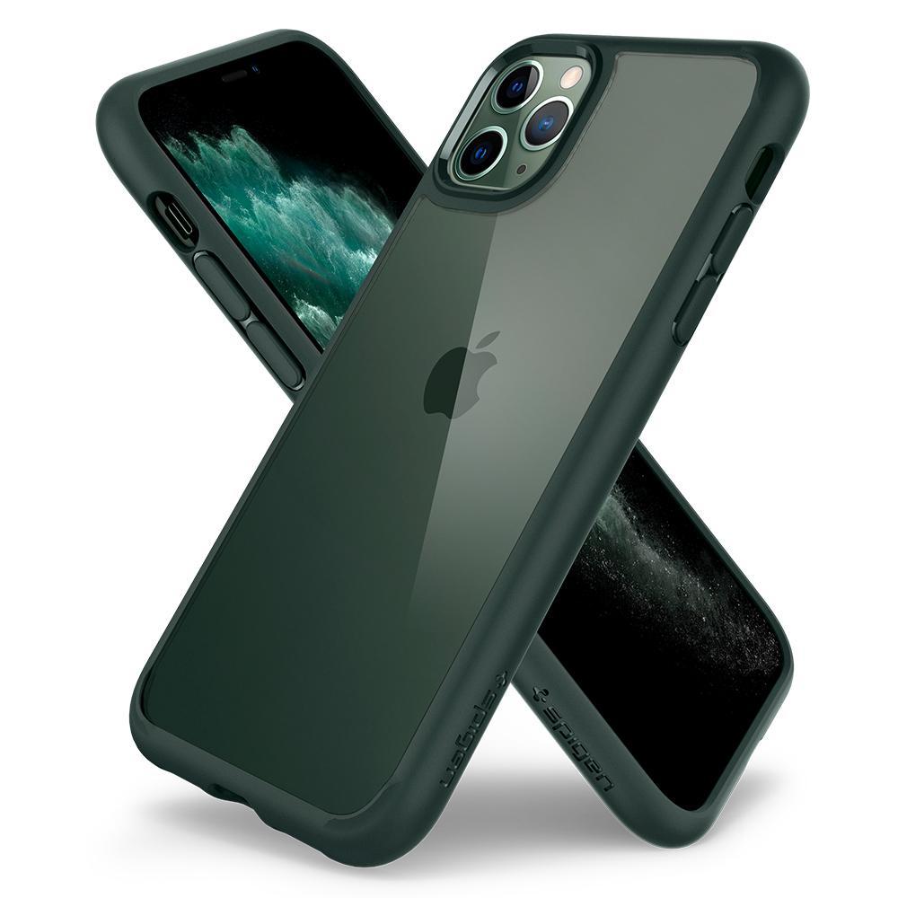 iPhone 11 Pro Case Ultra Hybrid Midnight Green