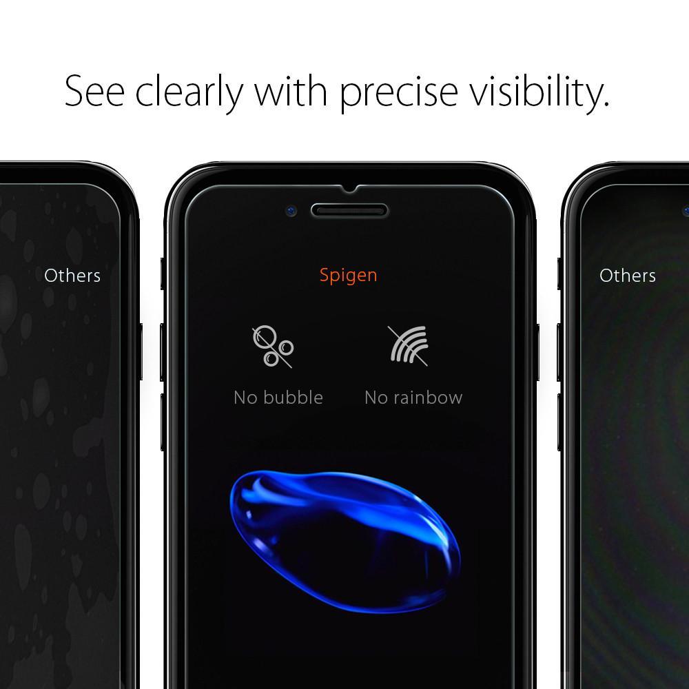 iPhone 7/8/SE Screen Protector GLAS.tR SLIM HD